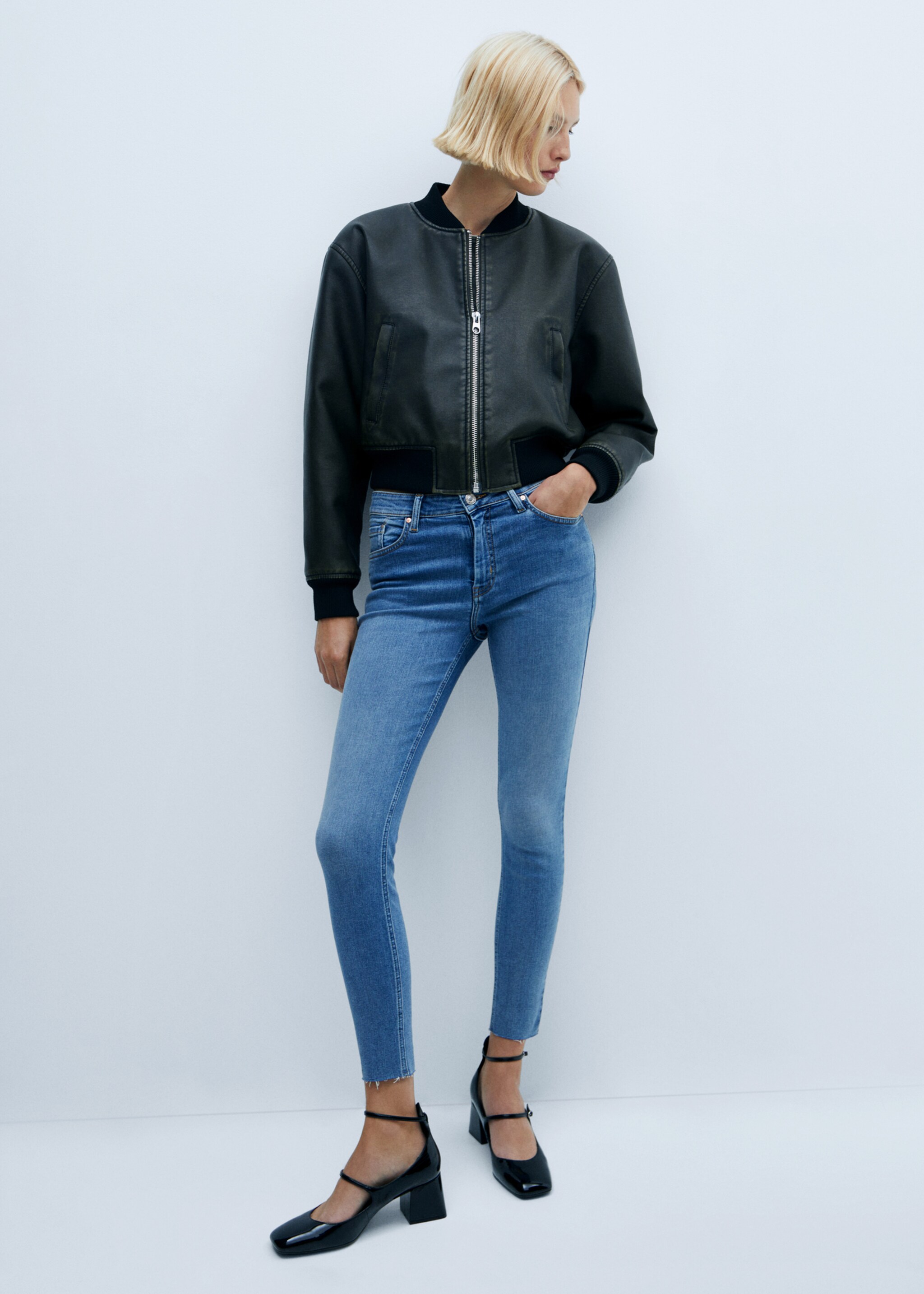 Skinny crop jeans - Overzichtstekening