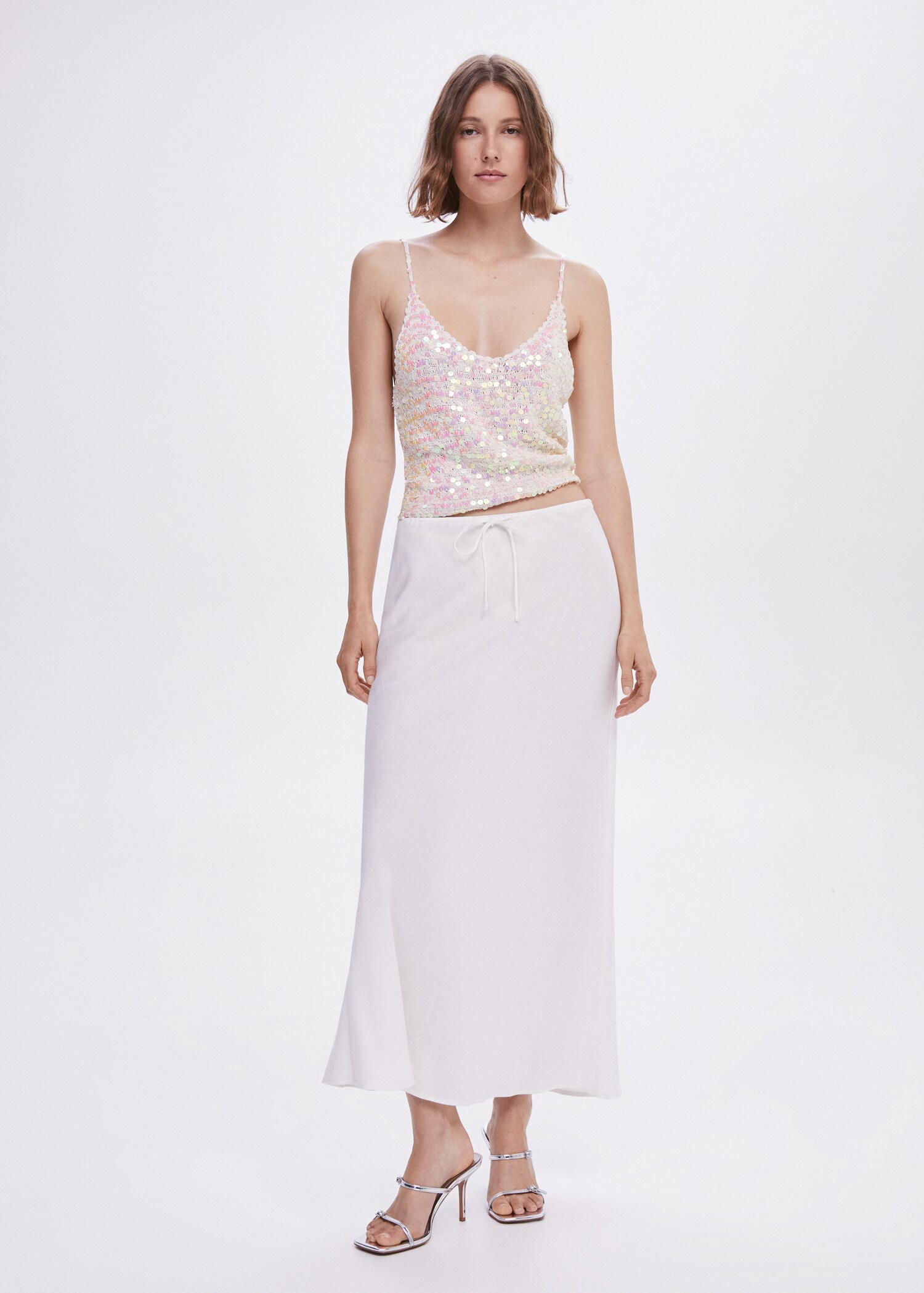 Top crochet sequins - Plan général