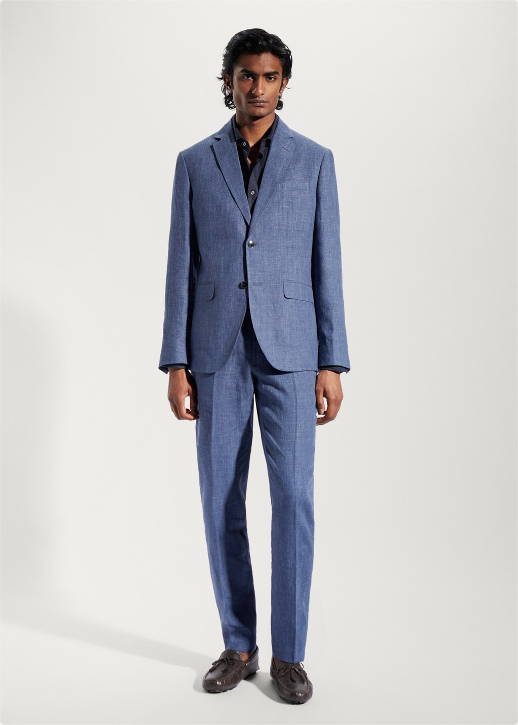 【THE MOZZ】[Premium] Button Linen Jacket & Slacks Set O1CN018W6NDm2EL1Psz7jrz_!!