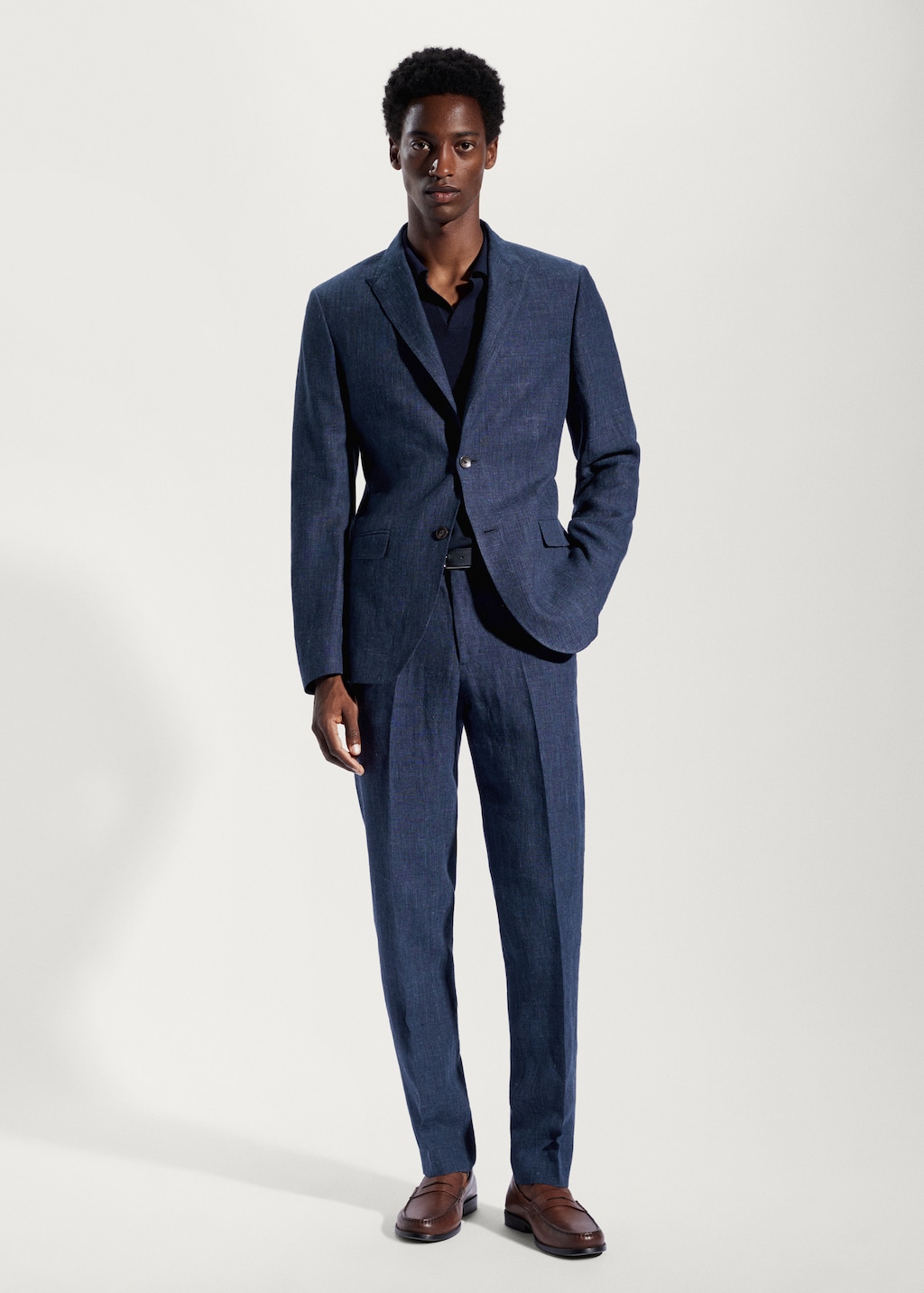 100% linen suit pants - Men | MANGO OUTLET USA