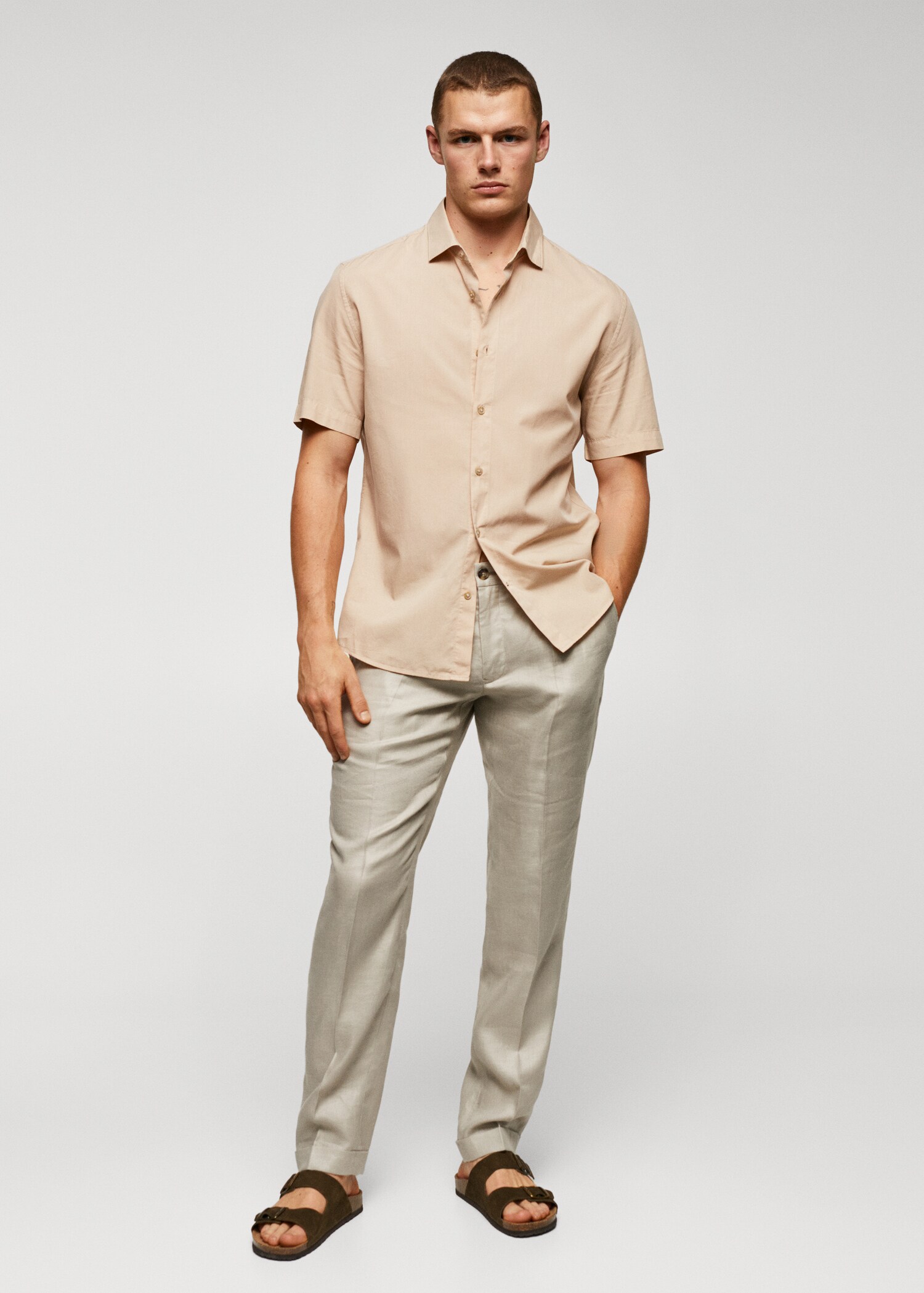 Camisa lleugera cotó - Pla general