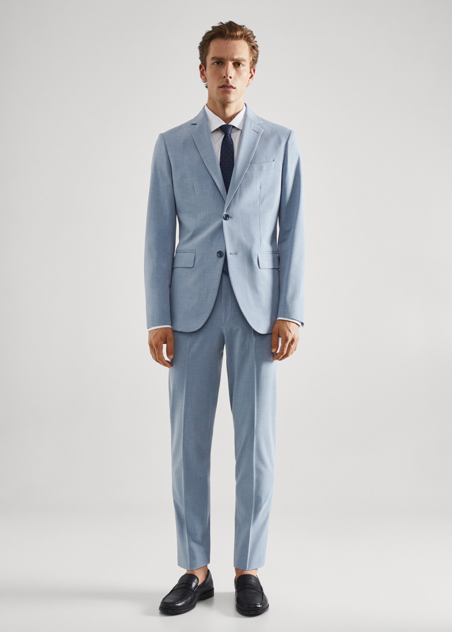 Americana vestit slim fit teixit comfort strech - Pla general
