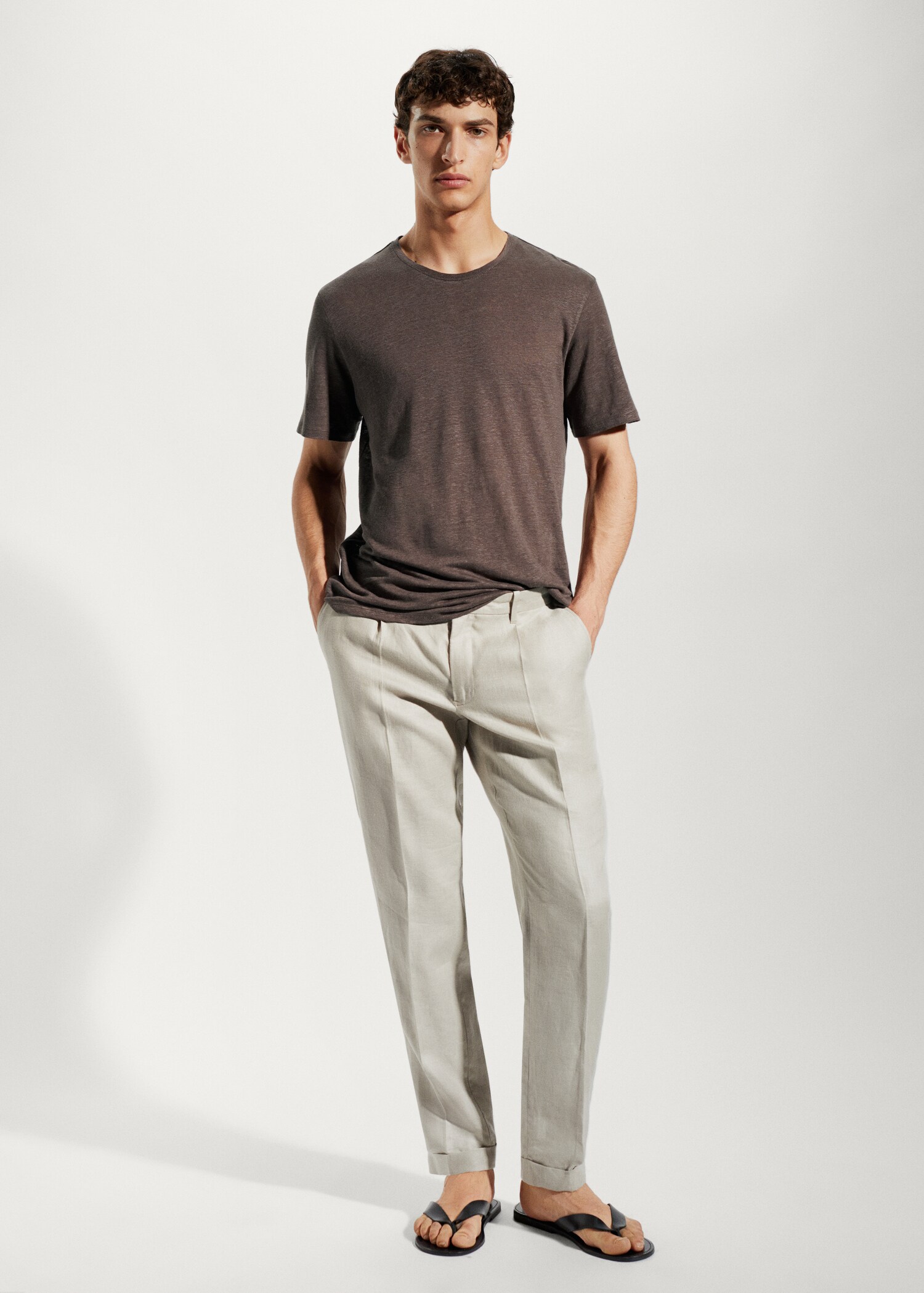 Samarreta Slim Fit 100% lli - Pla general