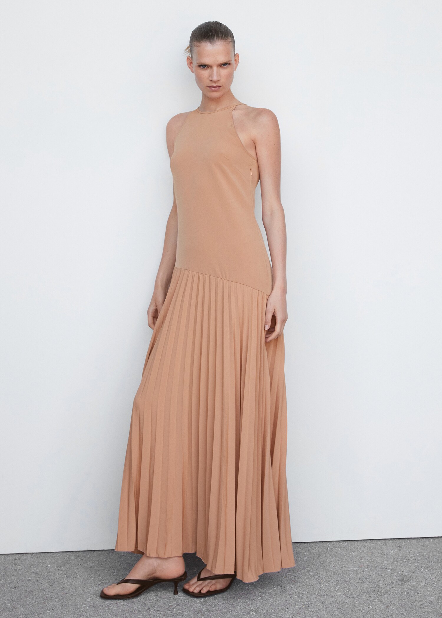 Rochie panou plisat - Plan general