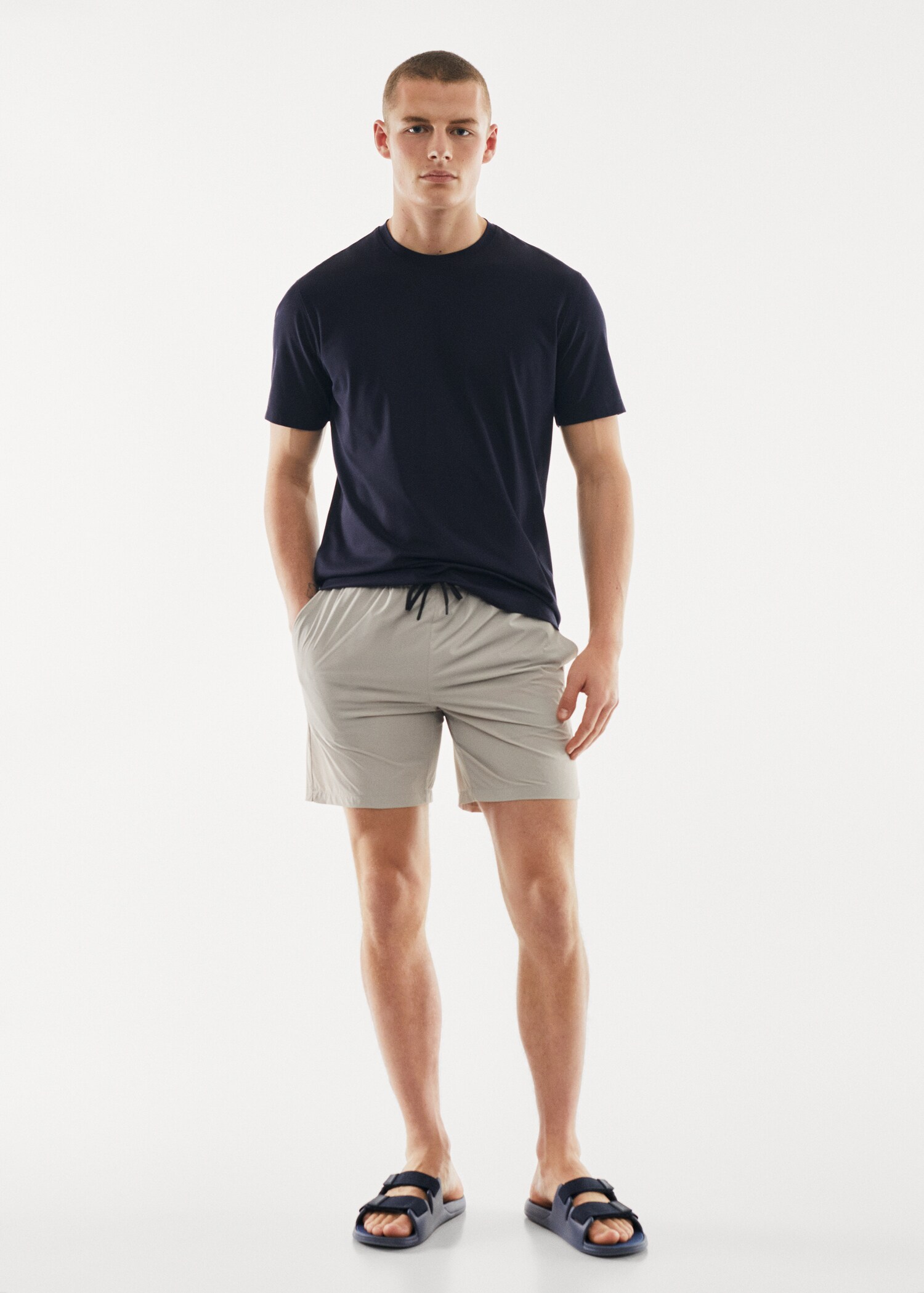 Maillot de bain uni - Plan général