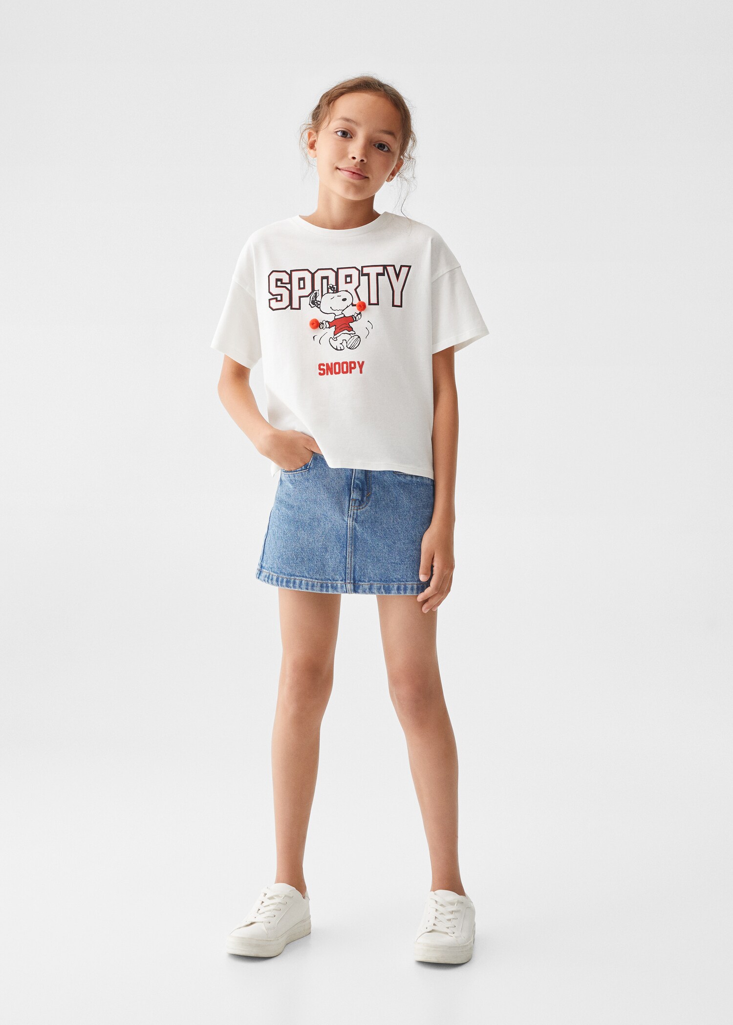 Snoopy printed t-shirt - General plane
