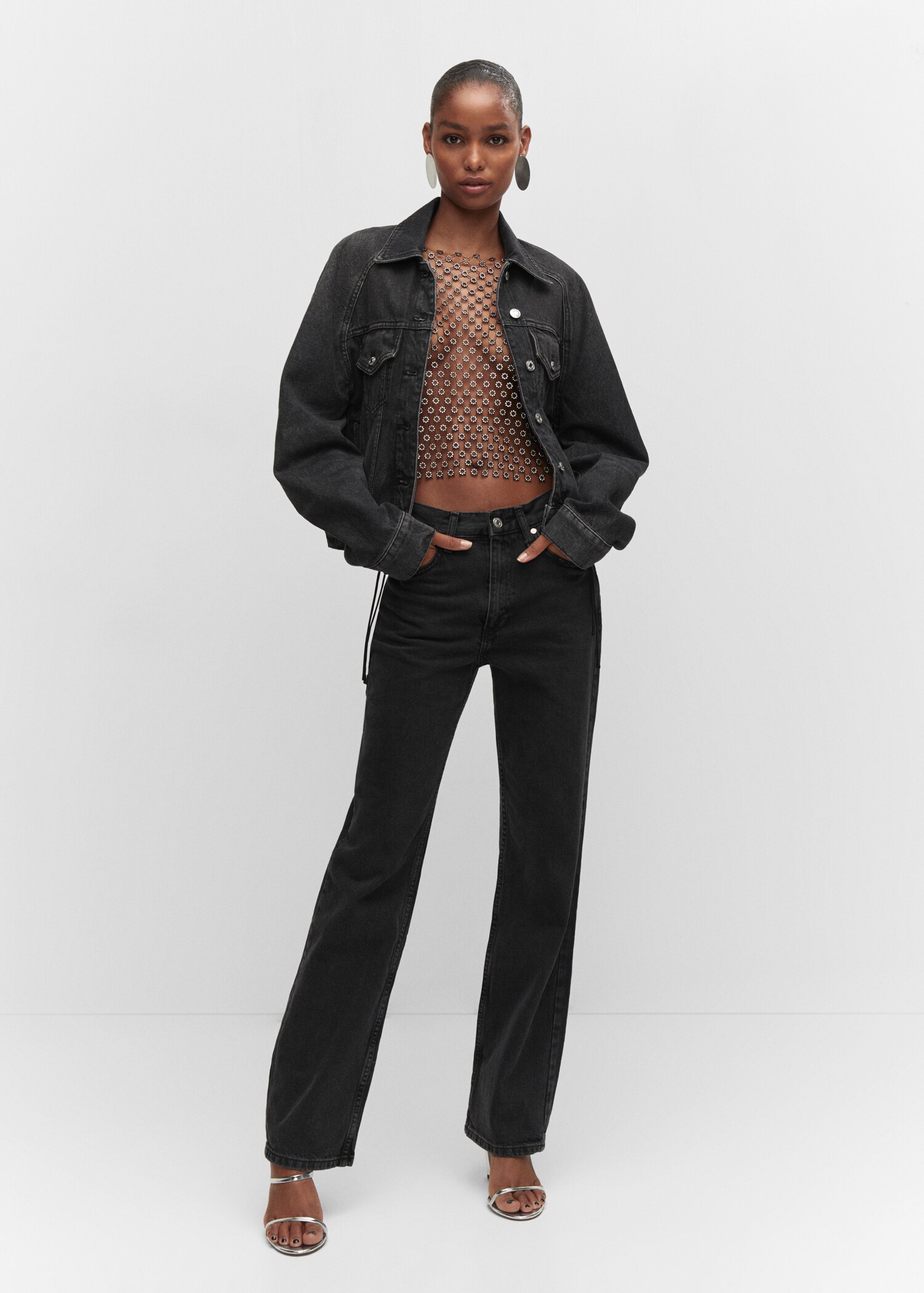 Giubbotto denim oversize - Piano generale