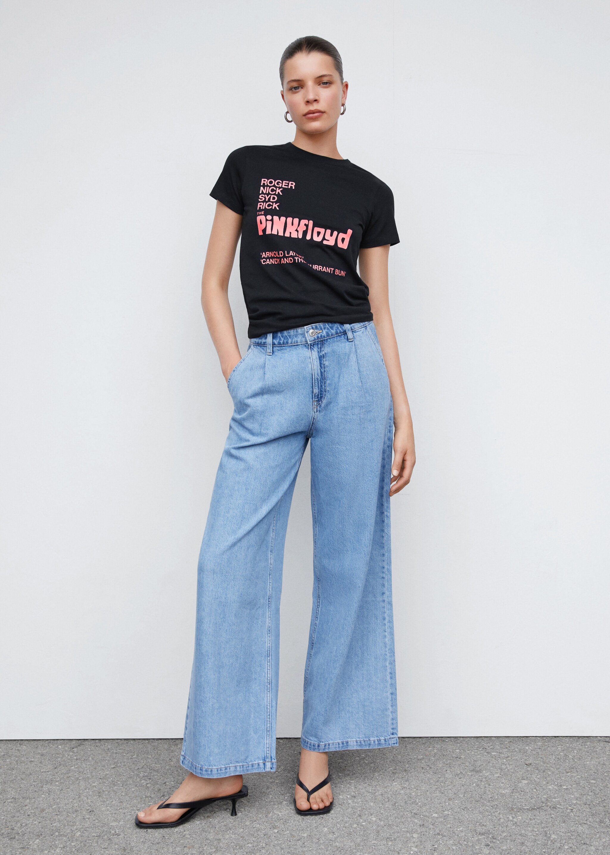 Pink Floyd T-shirt - General plane, Black. Ref: 57042897-00.