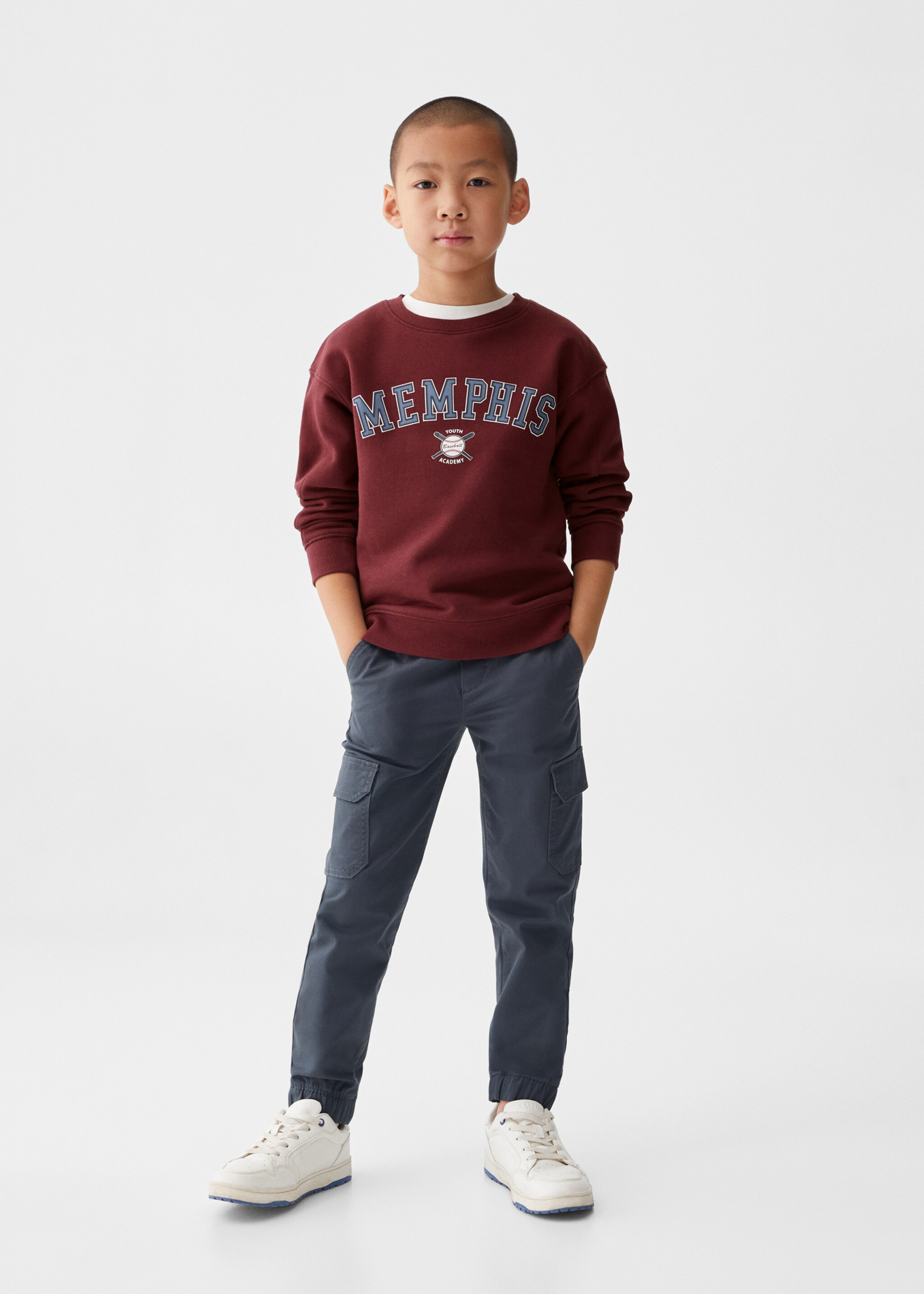 Printed message sweatshirt - General plane