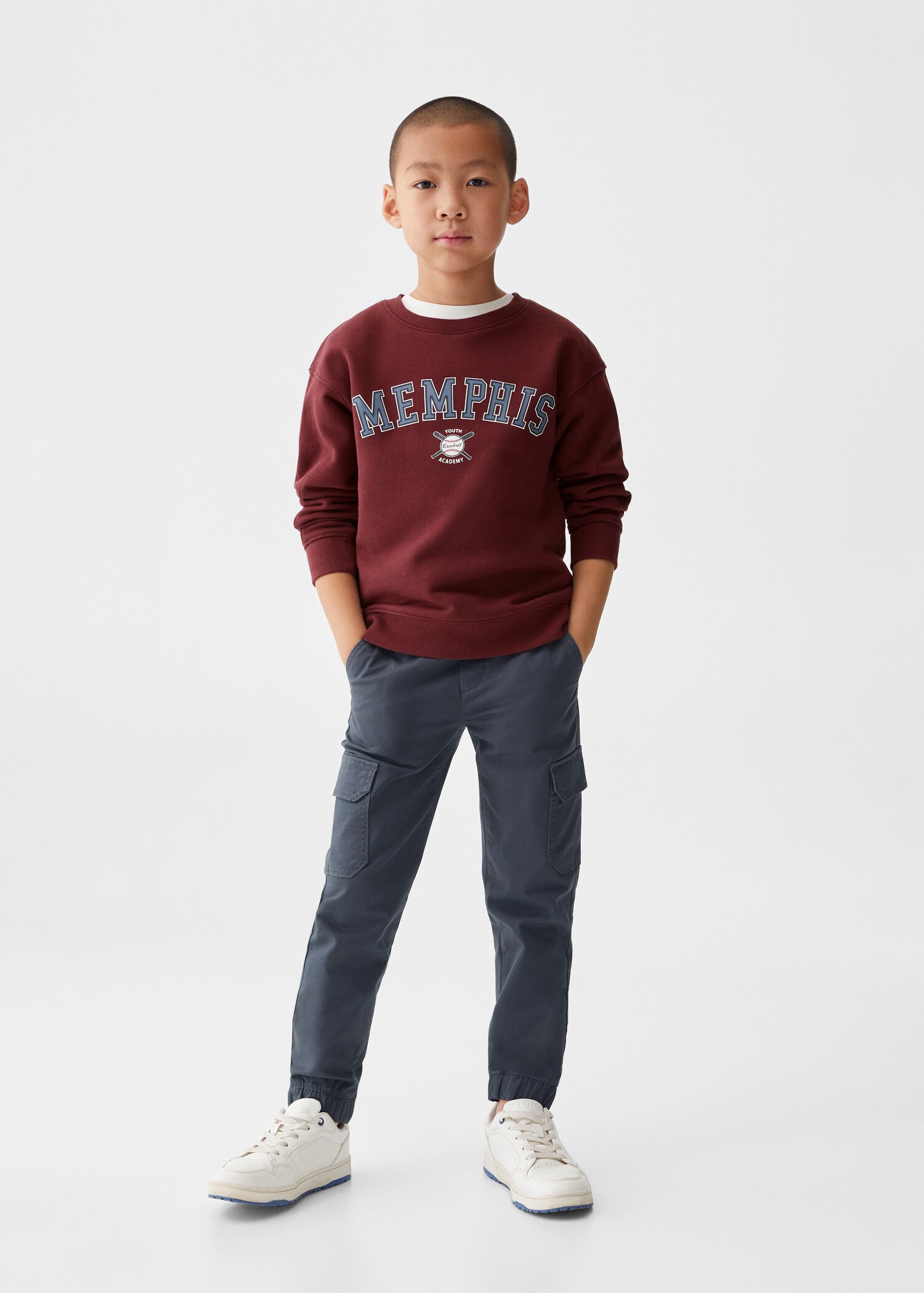 Printed message sweatshirt - General plane
