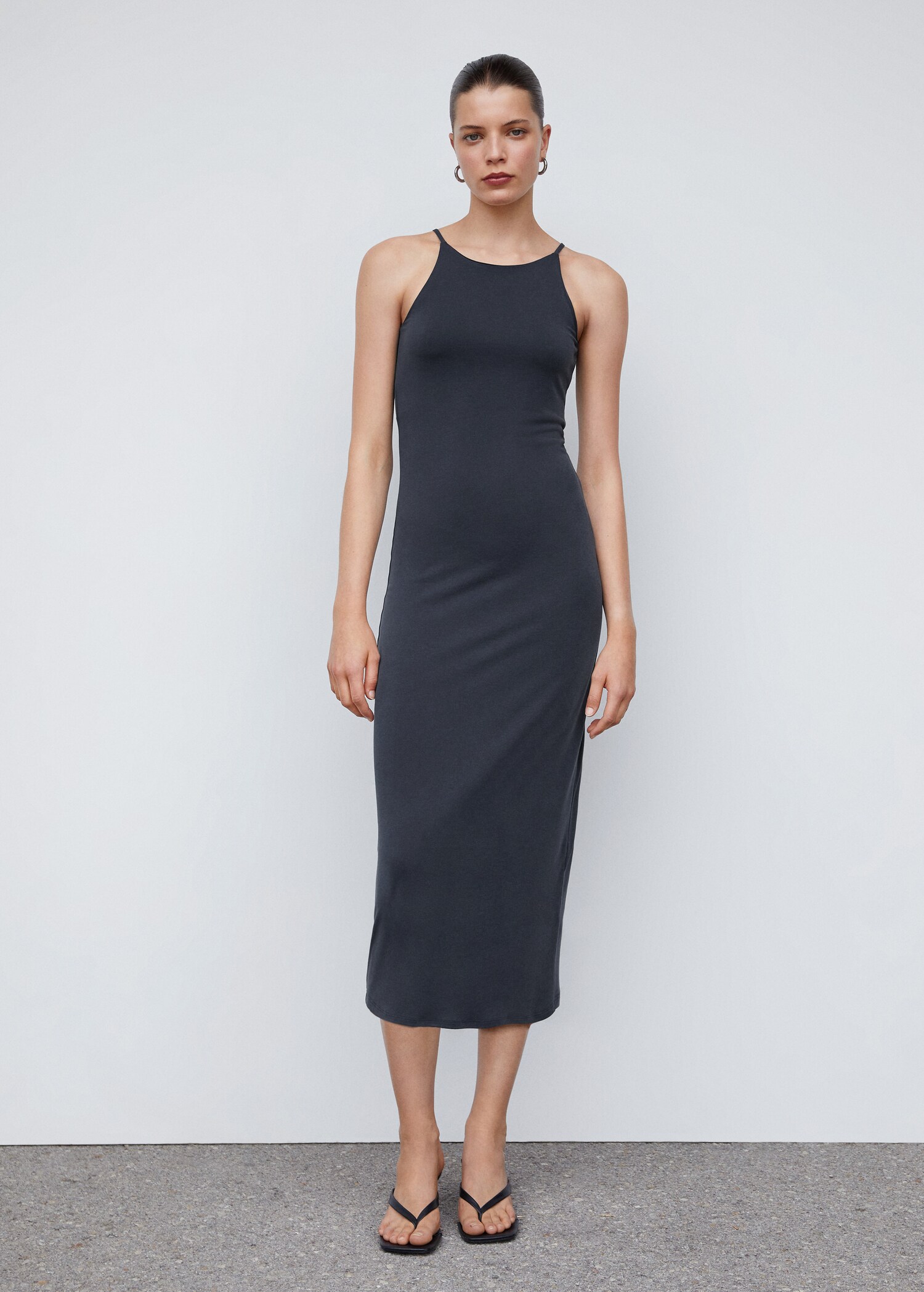 Modal midi-dress - General plane