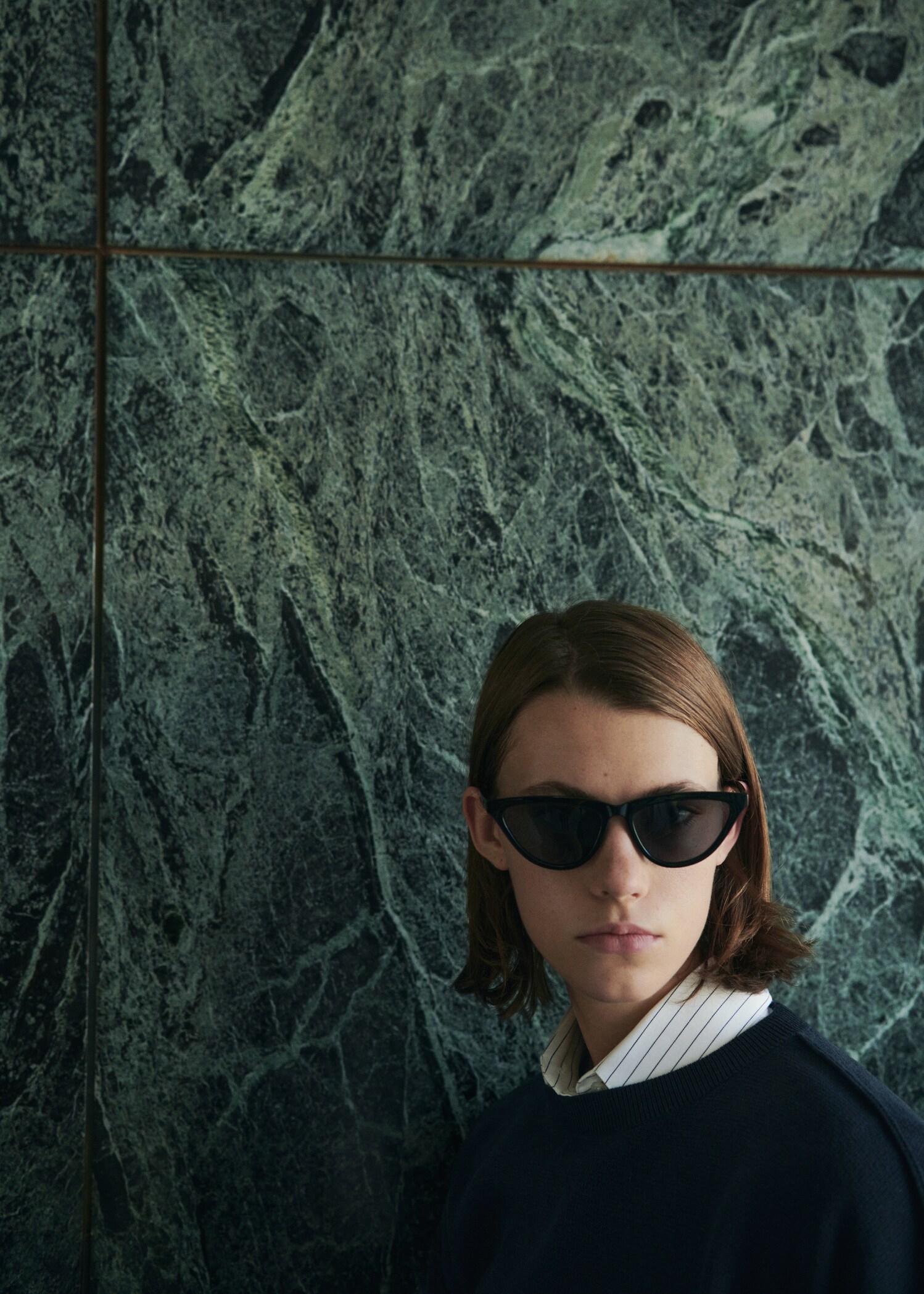 Sonnenbrille im Retro-Stil - Allgemeine Ansicht