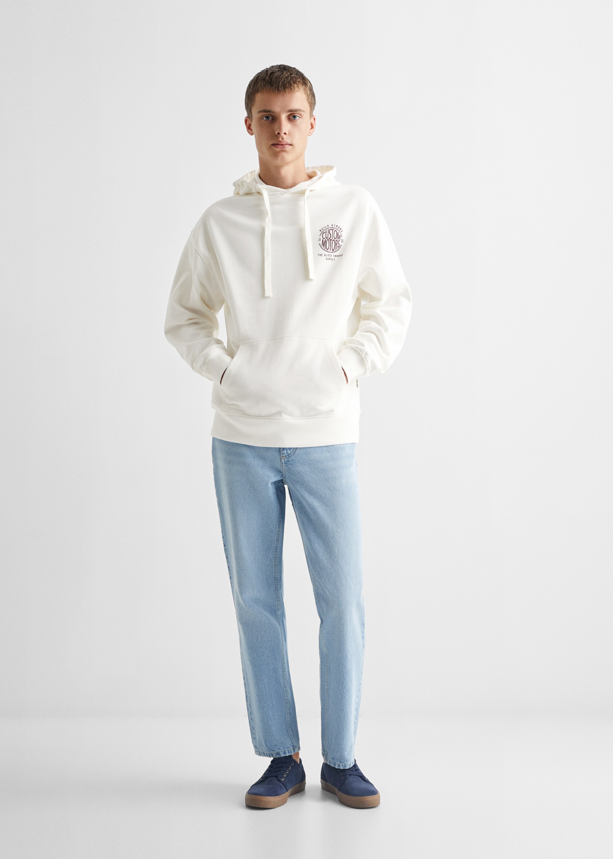 Printed hoodie - General plane