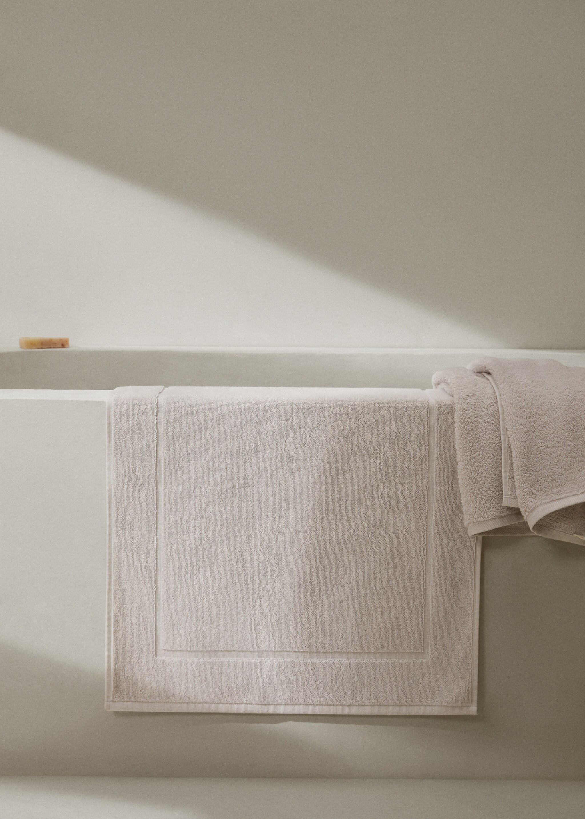 Cotton bath mat - General plane