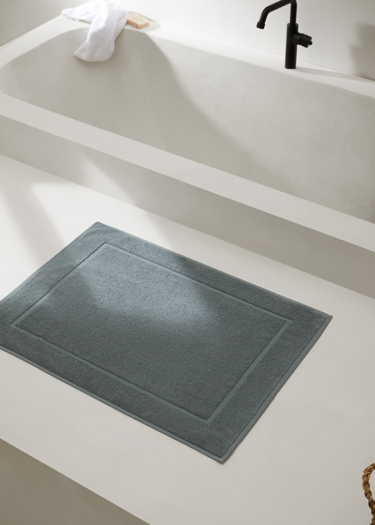 Tapis de bain coton - Plan général