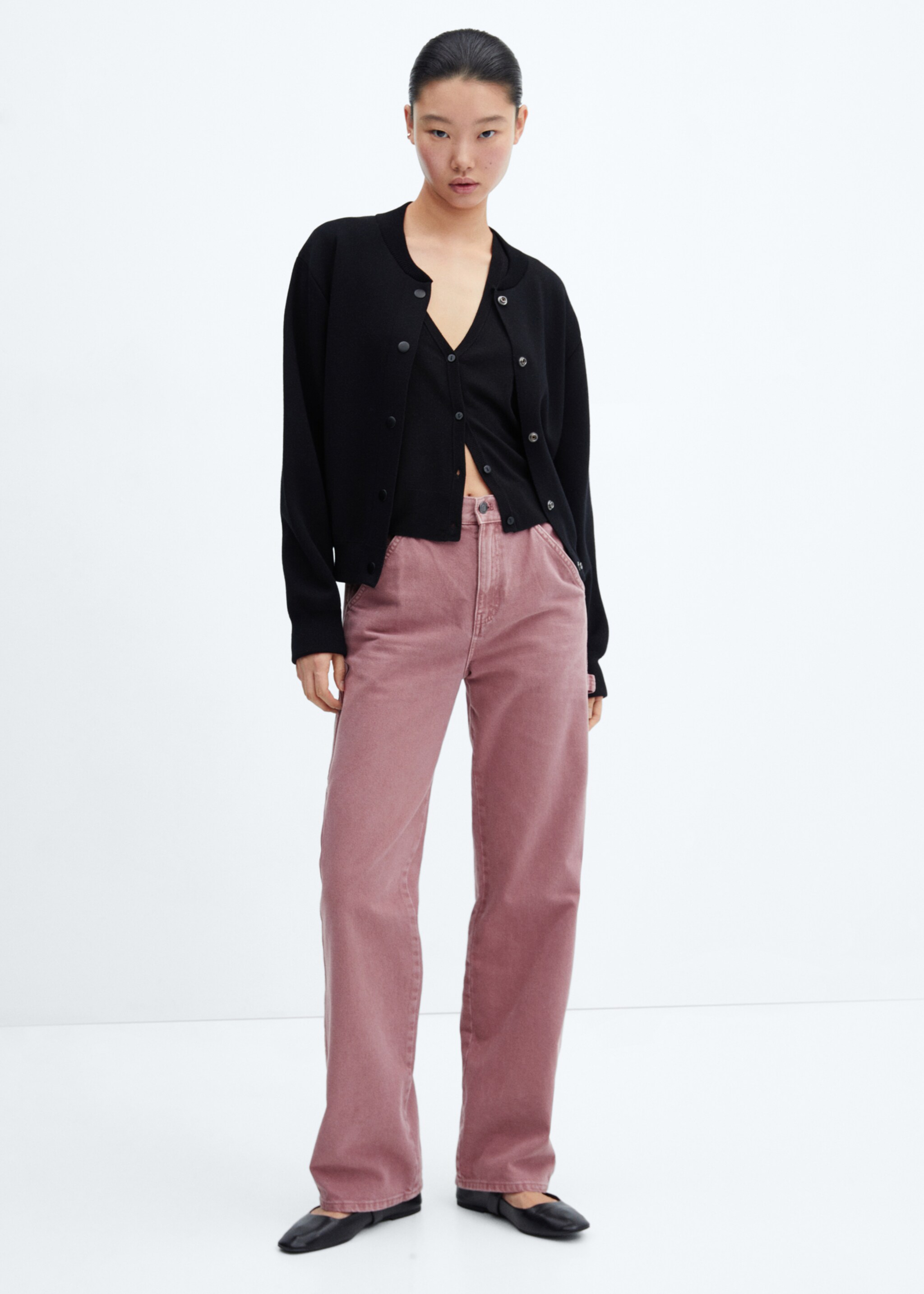 Carpenter cargo jeans - General plane, Light/Pastel Purple. Ref: 57045970-00.