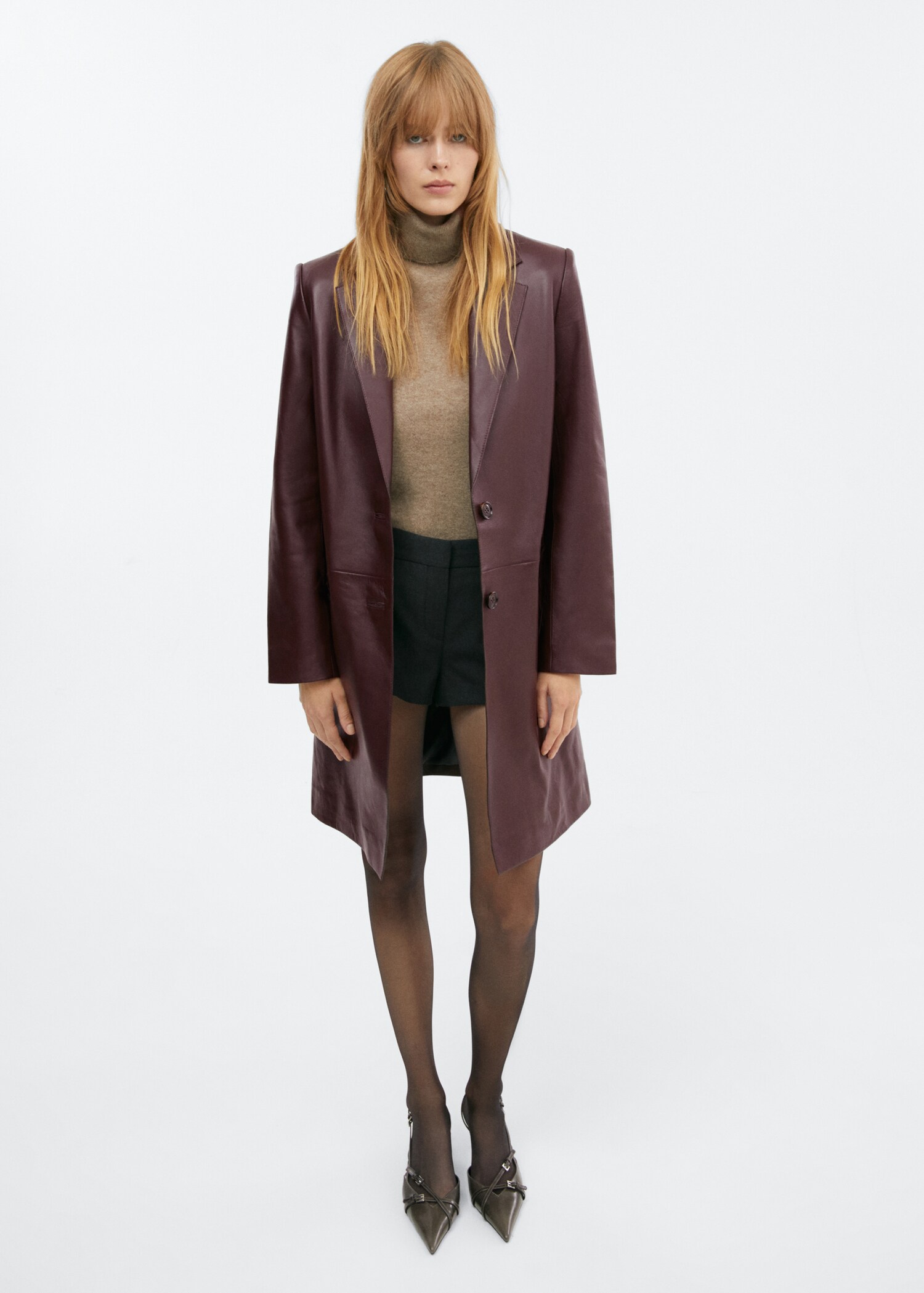 Cappotto pelle revers - Piano generale