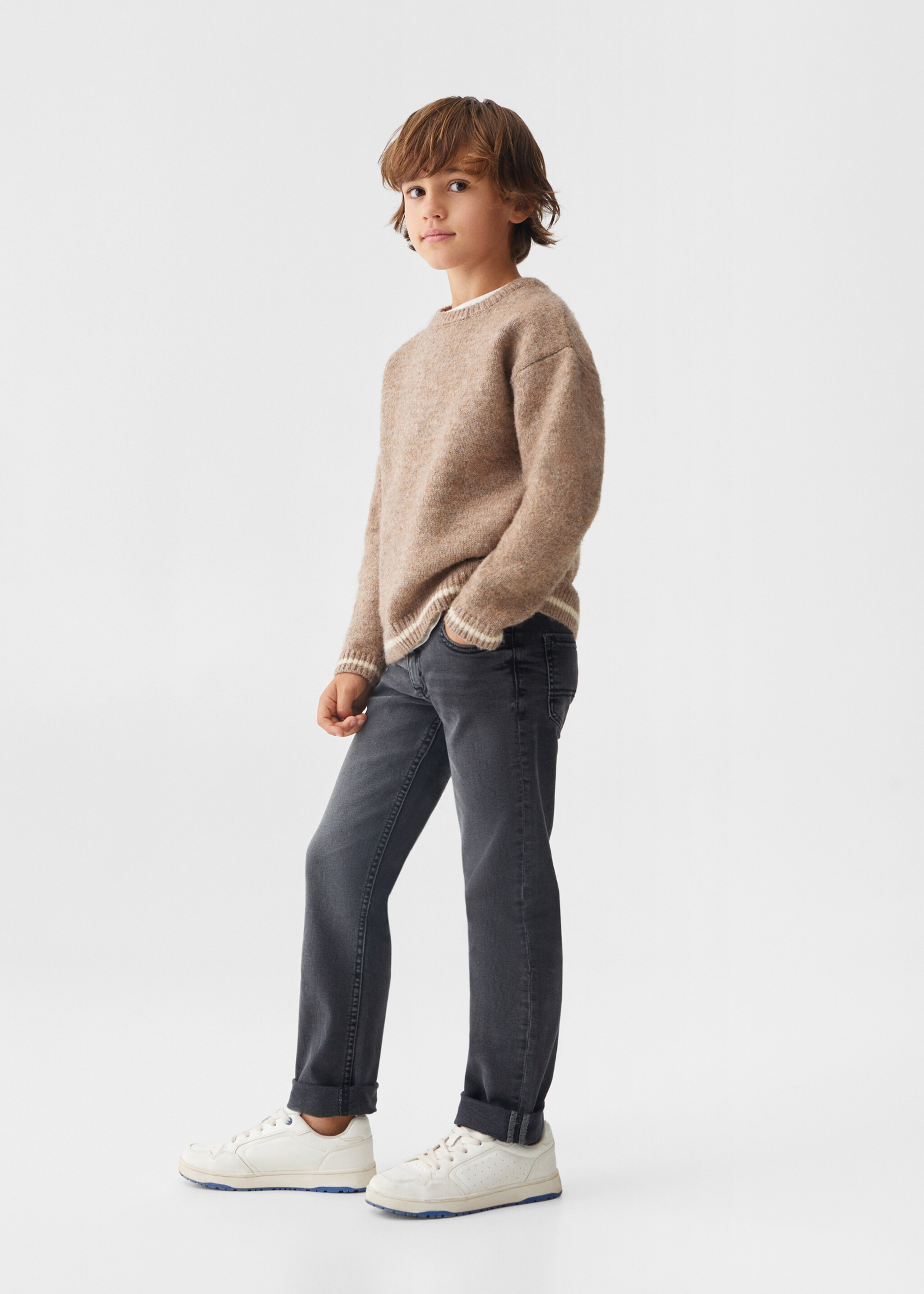 Knit sweater - General plane, Brown. Ref: 57046721-00.