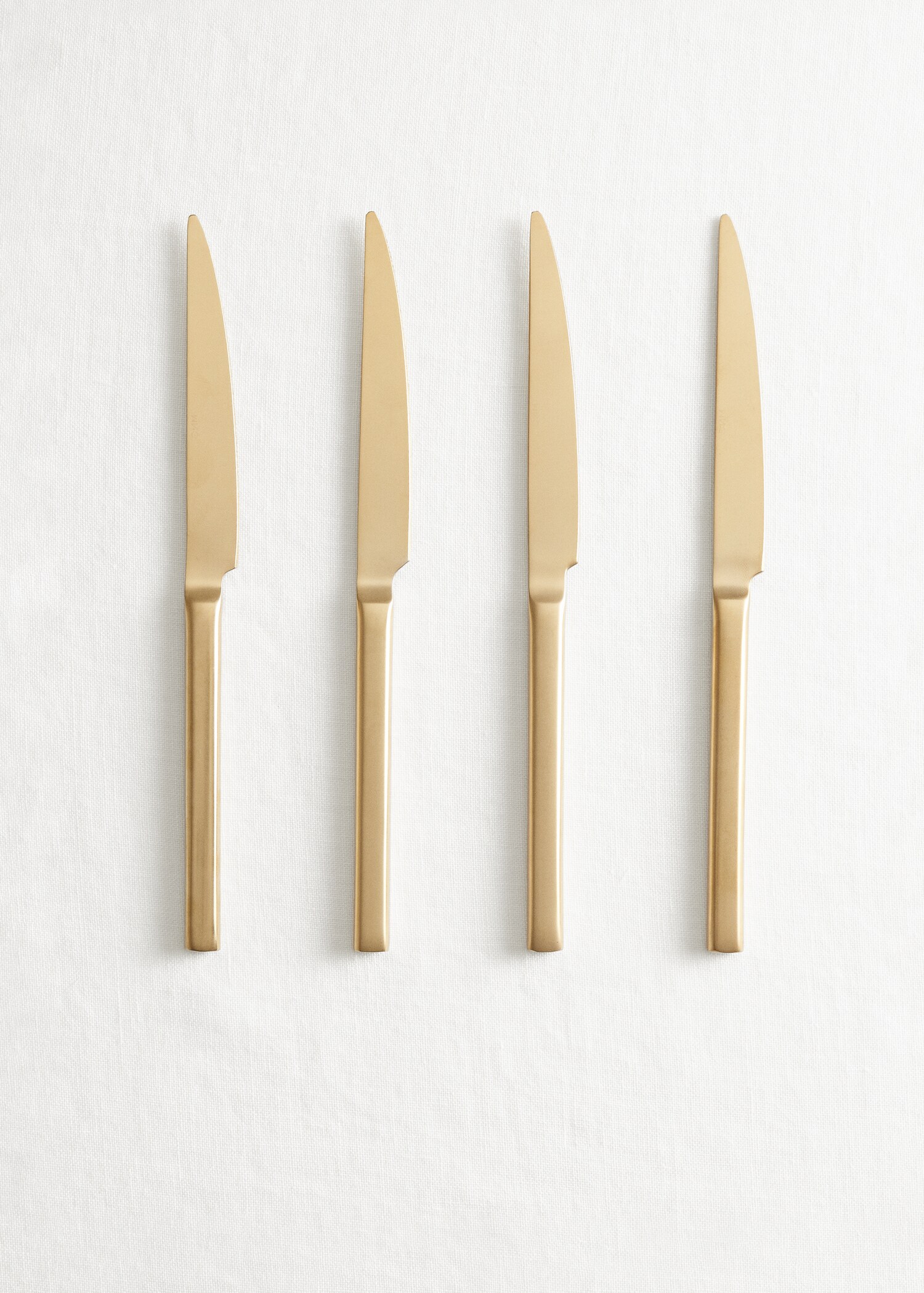 4-pack of 100% steel gold knives - General plane
