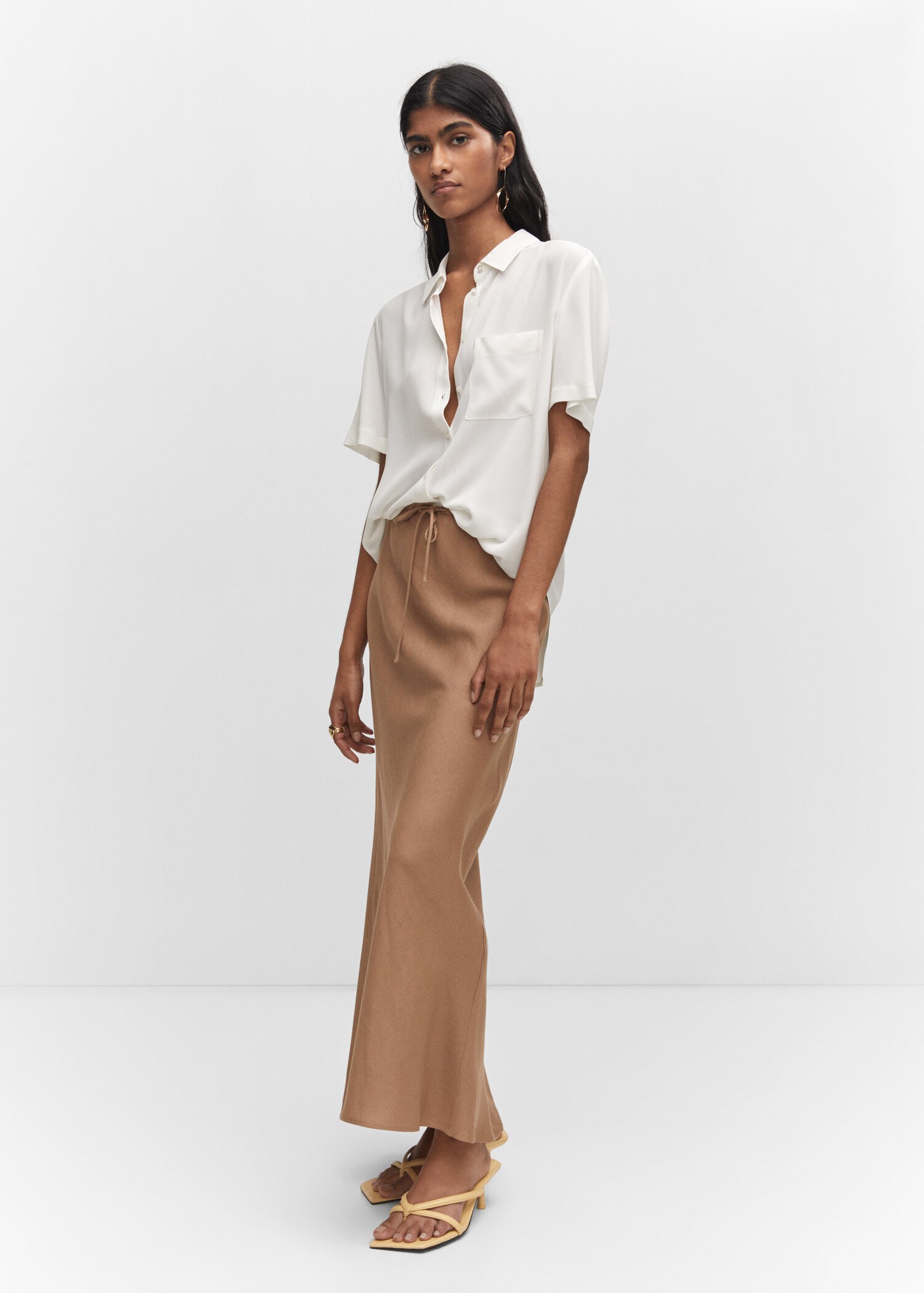 Pocket oversize shirt - General plane