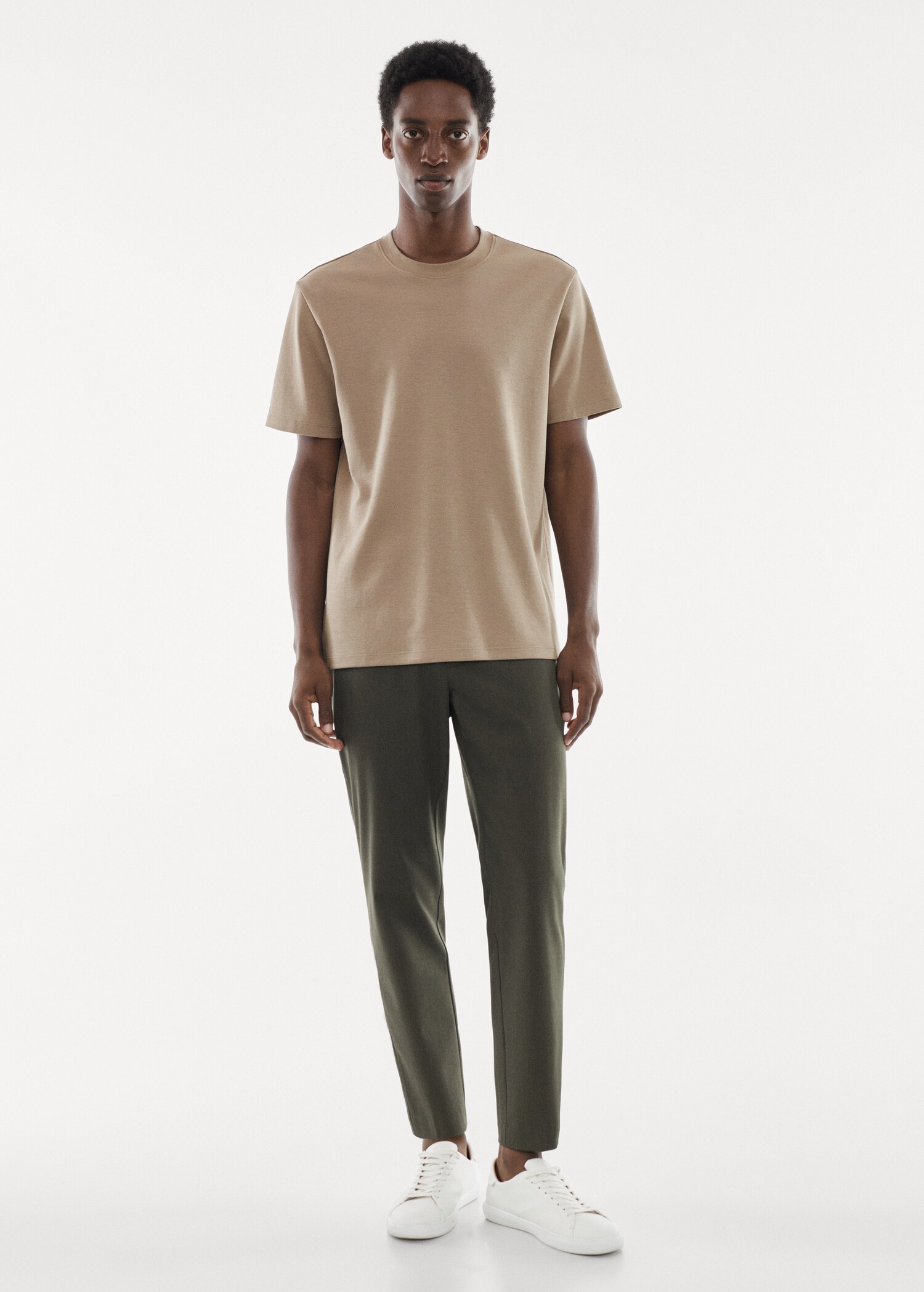 T-shirt coton respirant - Plan général