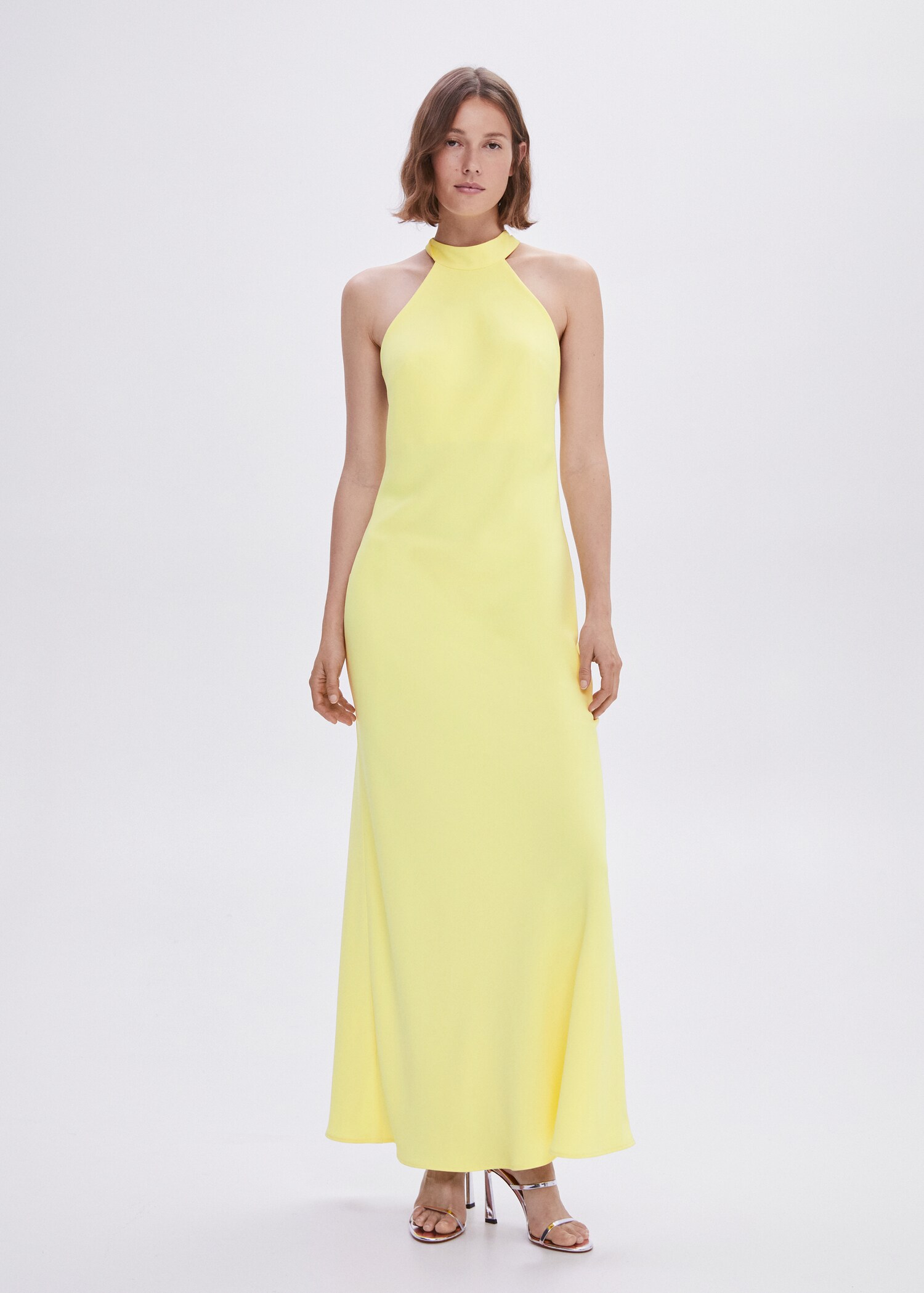 Rückenfreies Neckholder-Kleid - Allgemeine Ansicht