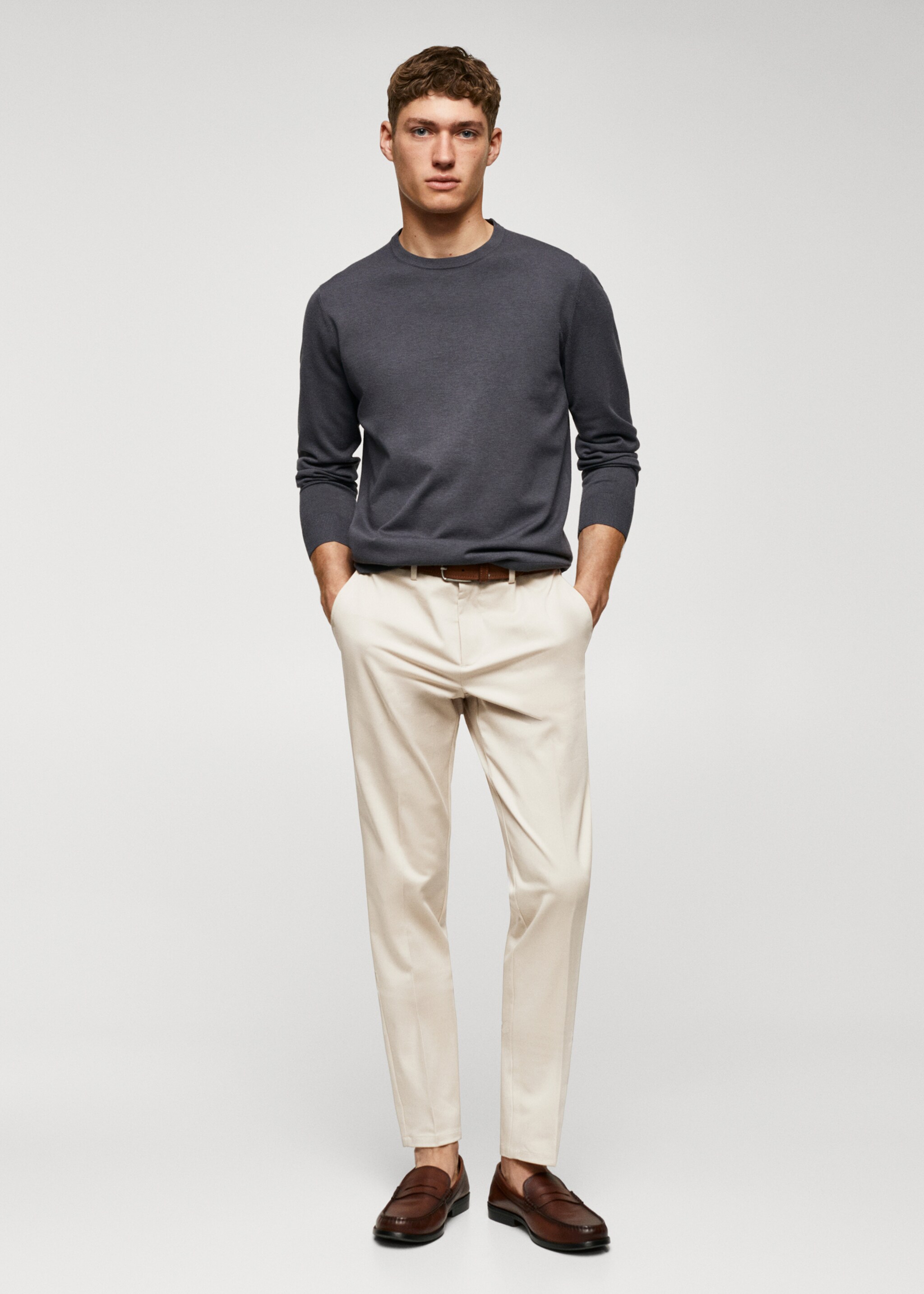 Slim fit chino pants - General plane