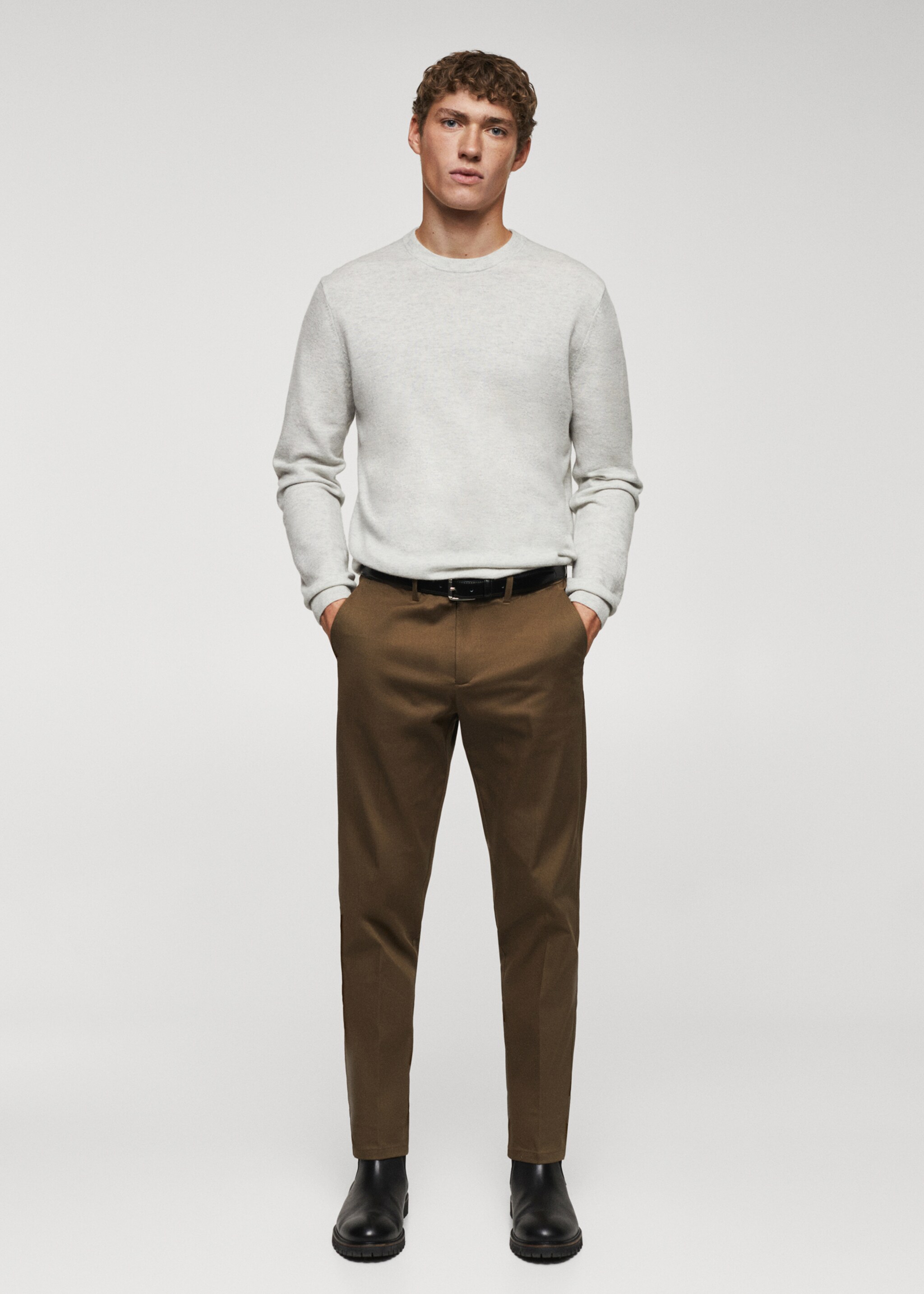 Slim fit chino pants - General plane