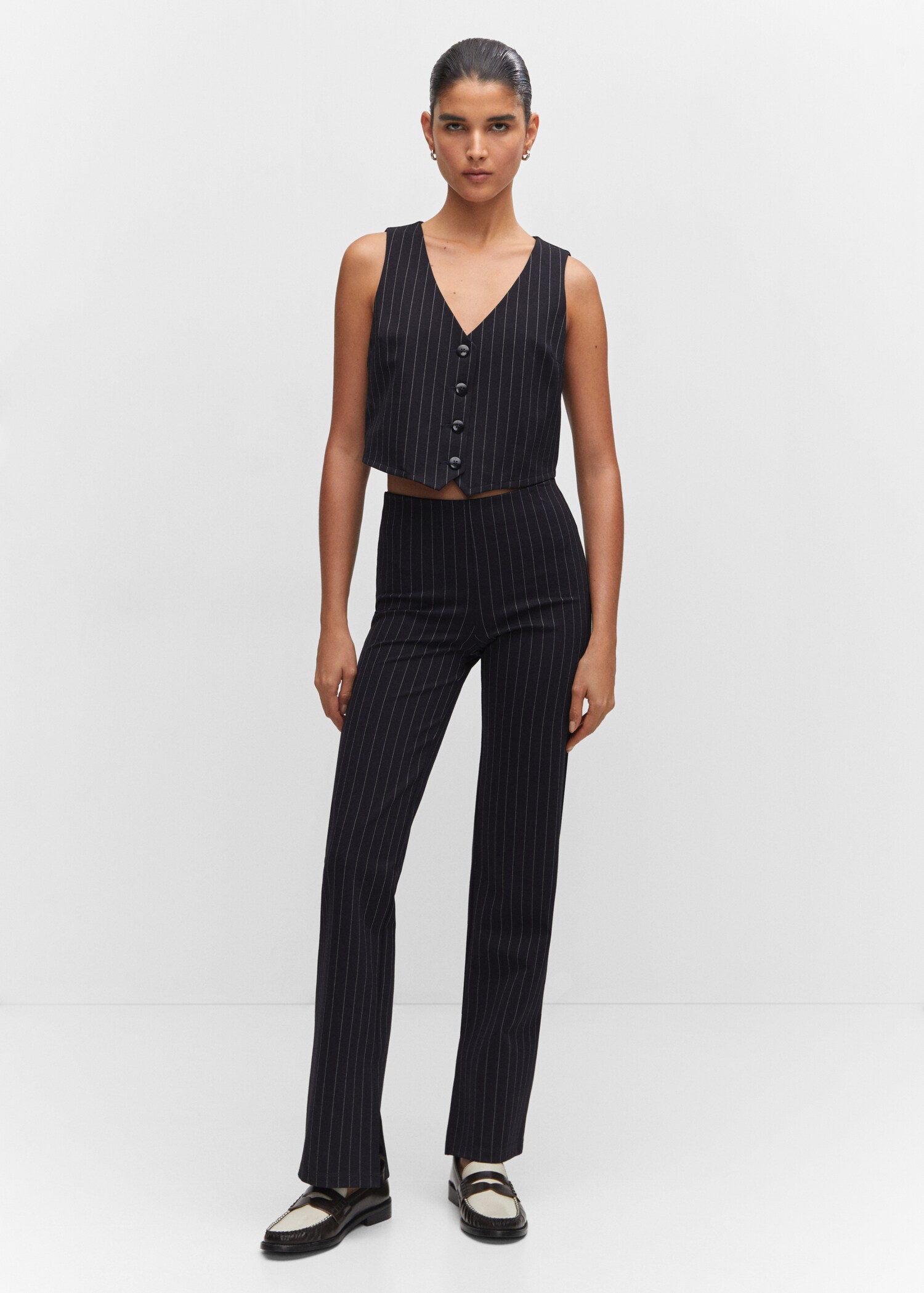 Pinstripe leggings - General plane