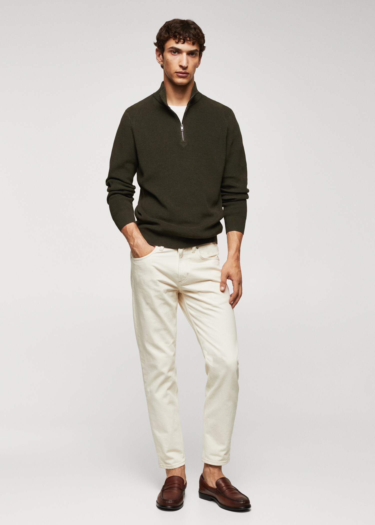 Perkins sweater with cowl neck - General plane