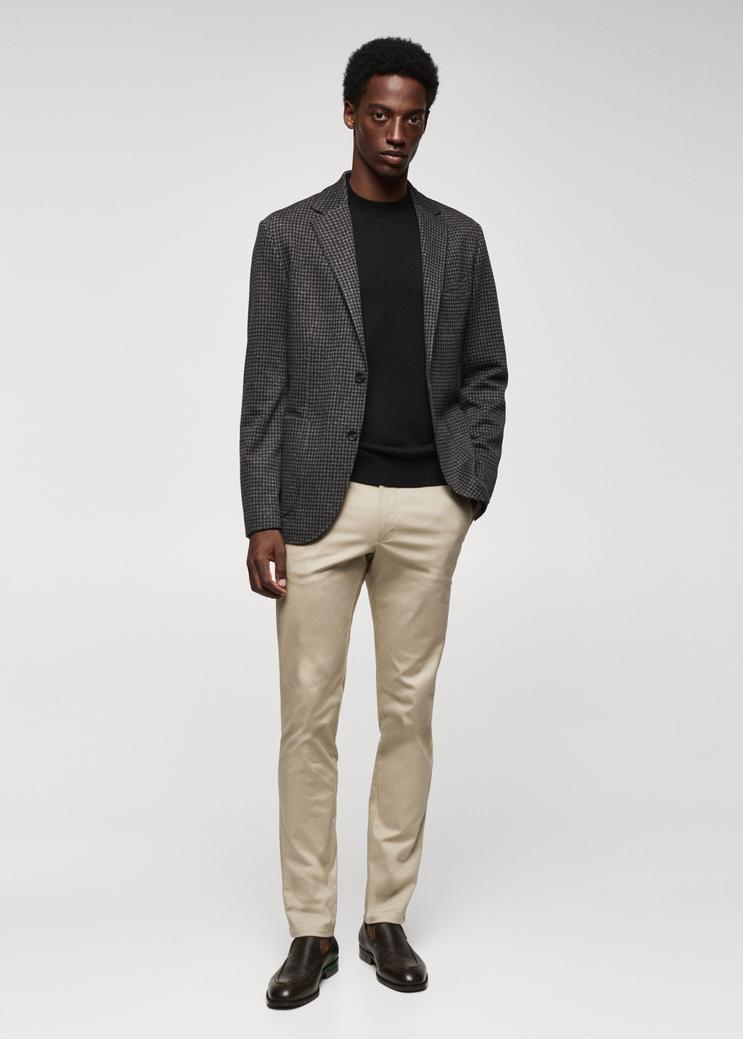 Pantalon skinny chino coton - Plan général