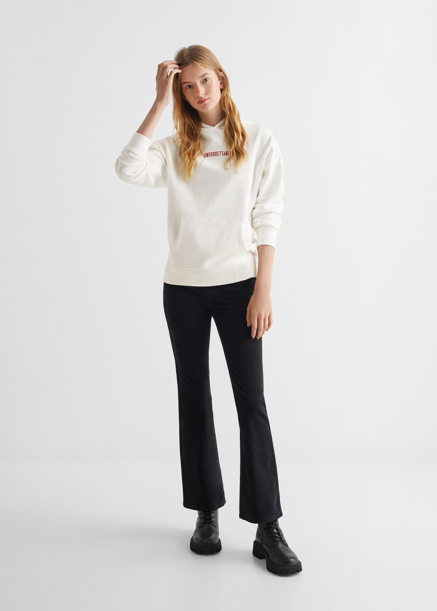 Printed message sweatshirt - General plane