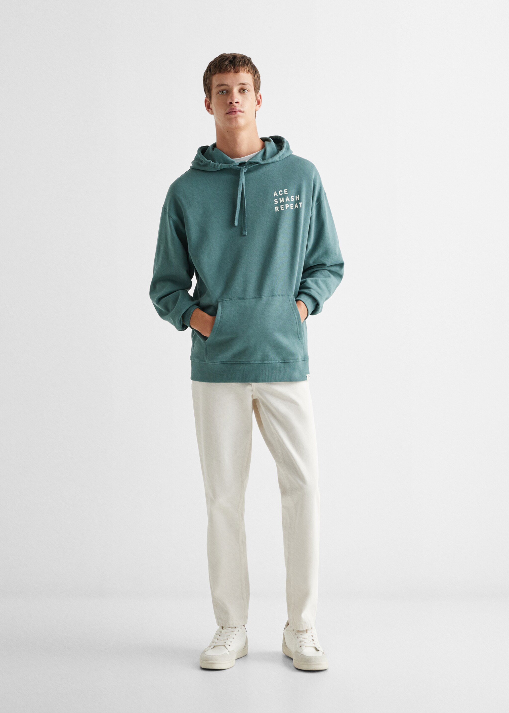Printed message sweatshirt - General plane