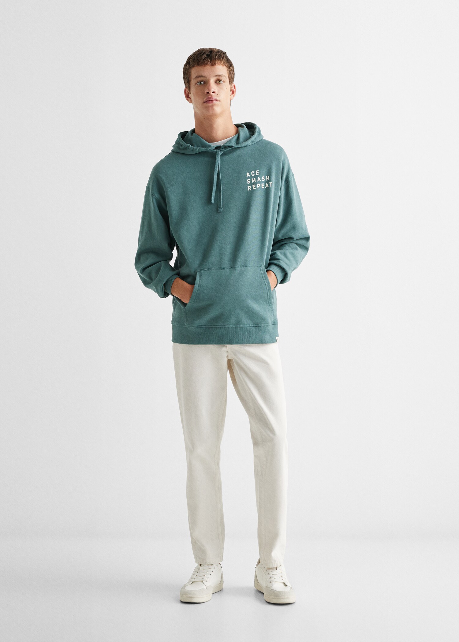 Printed message sweatshirt - General plane
