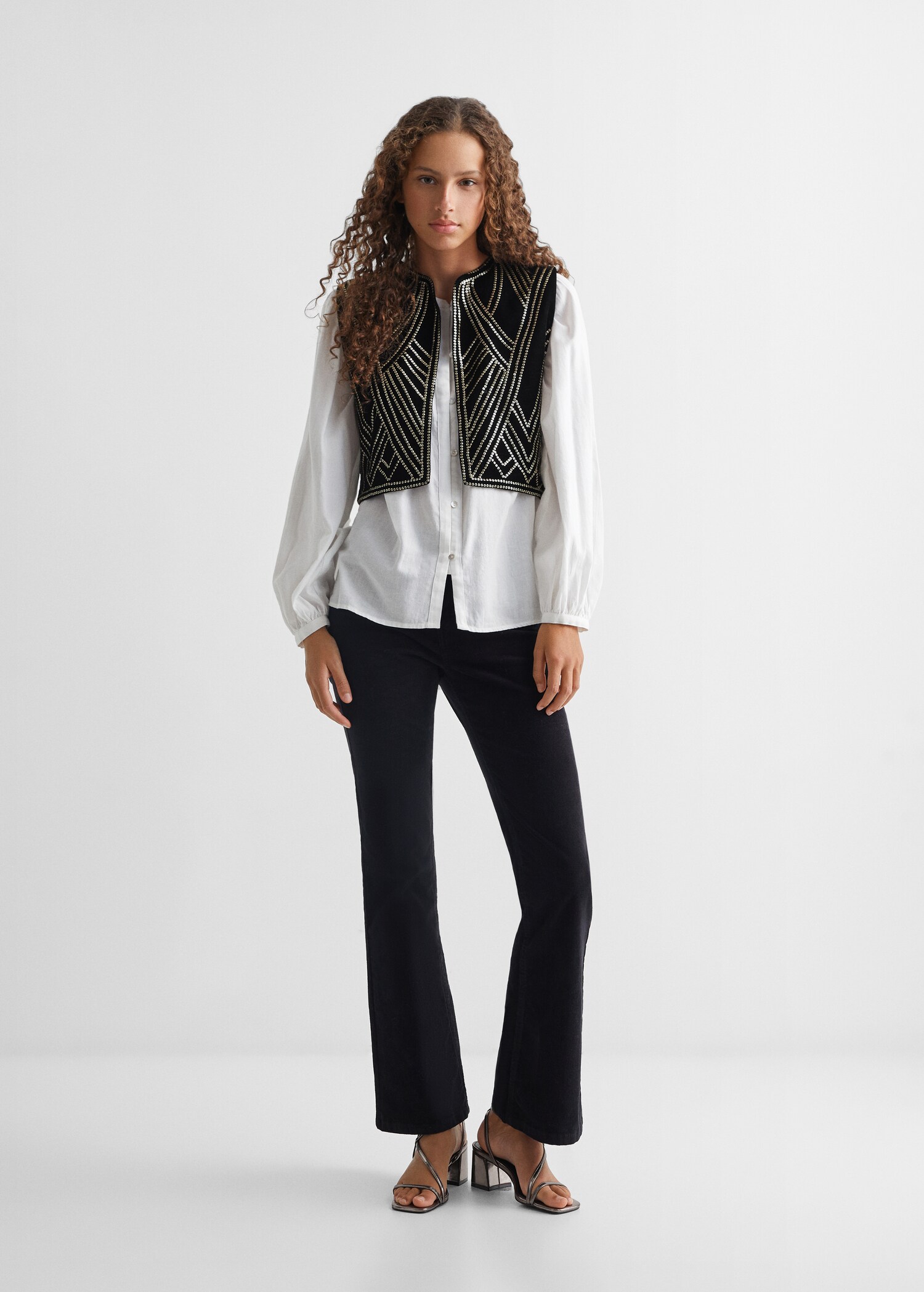 Gilet paillettes - Piano generale