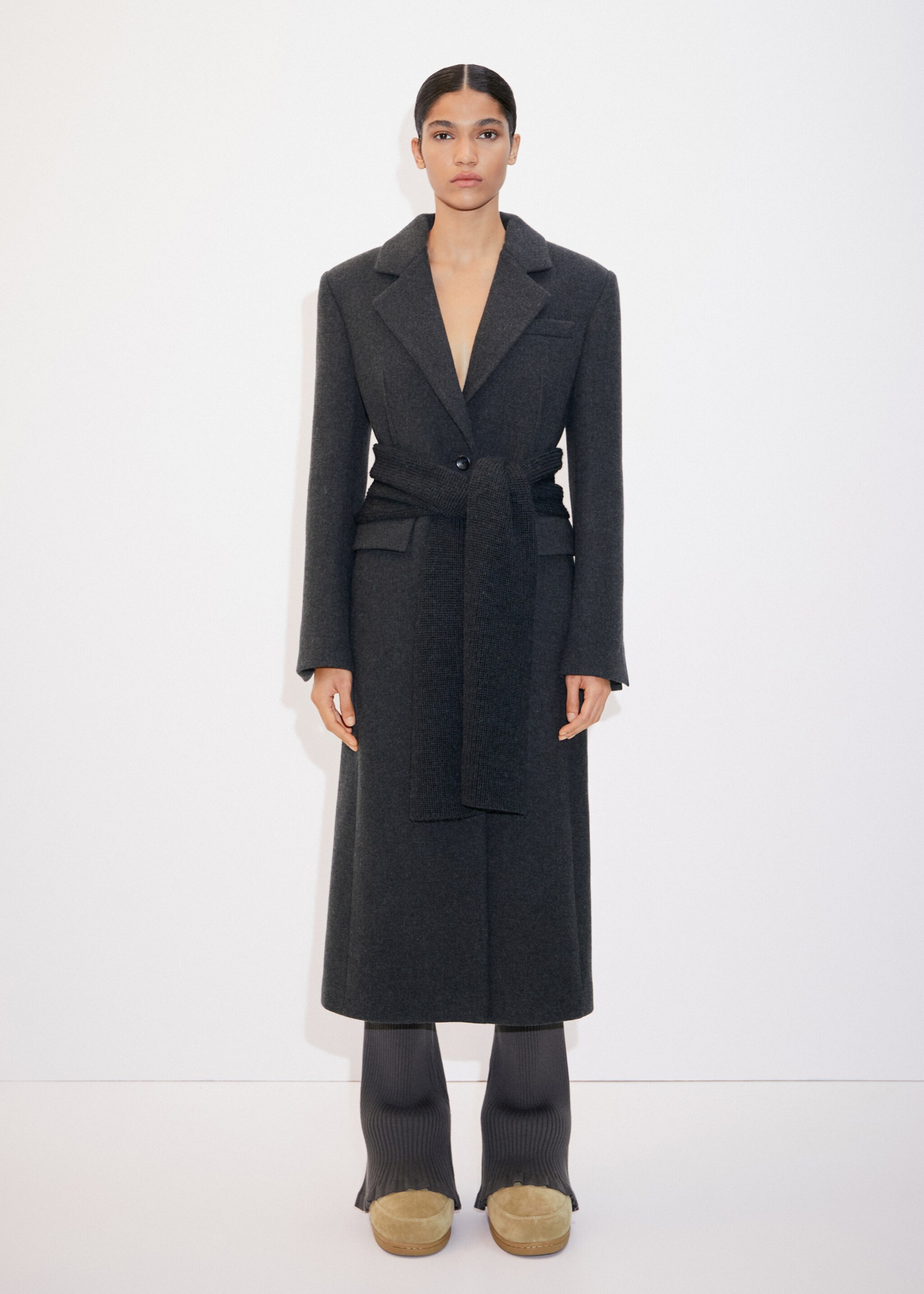 Manteau 100 % laine - Plan général