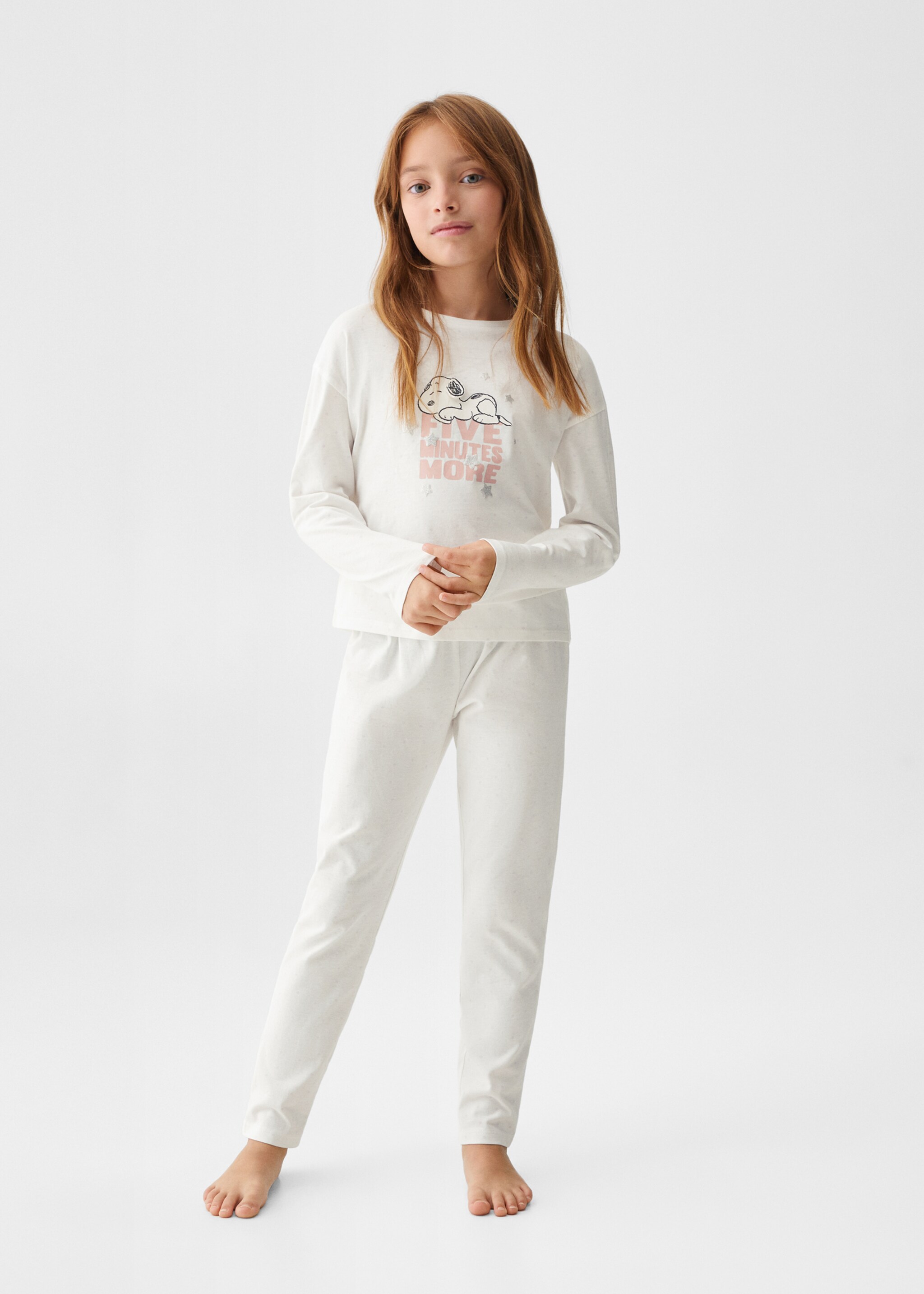 Long Snoopy pyjama - General plane