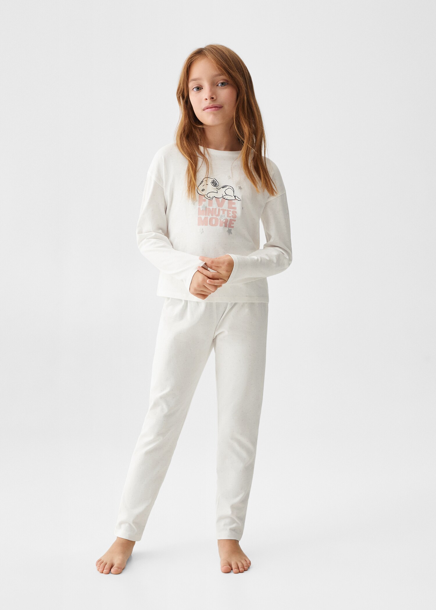 Langer Pyjama Snoopy - Allgemeine Ansicht