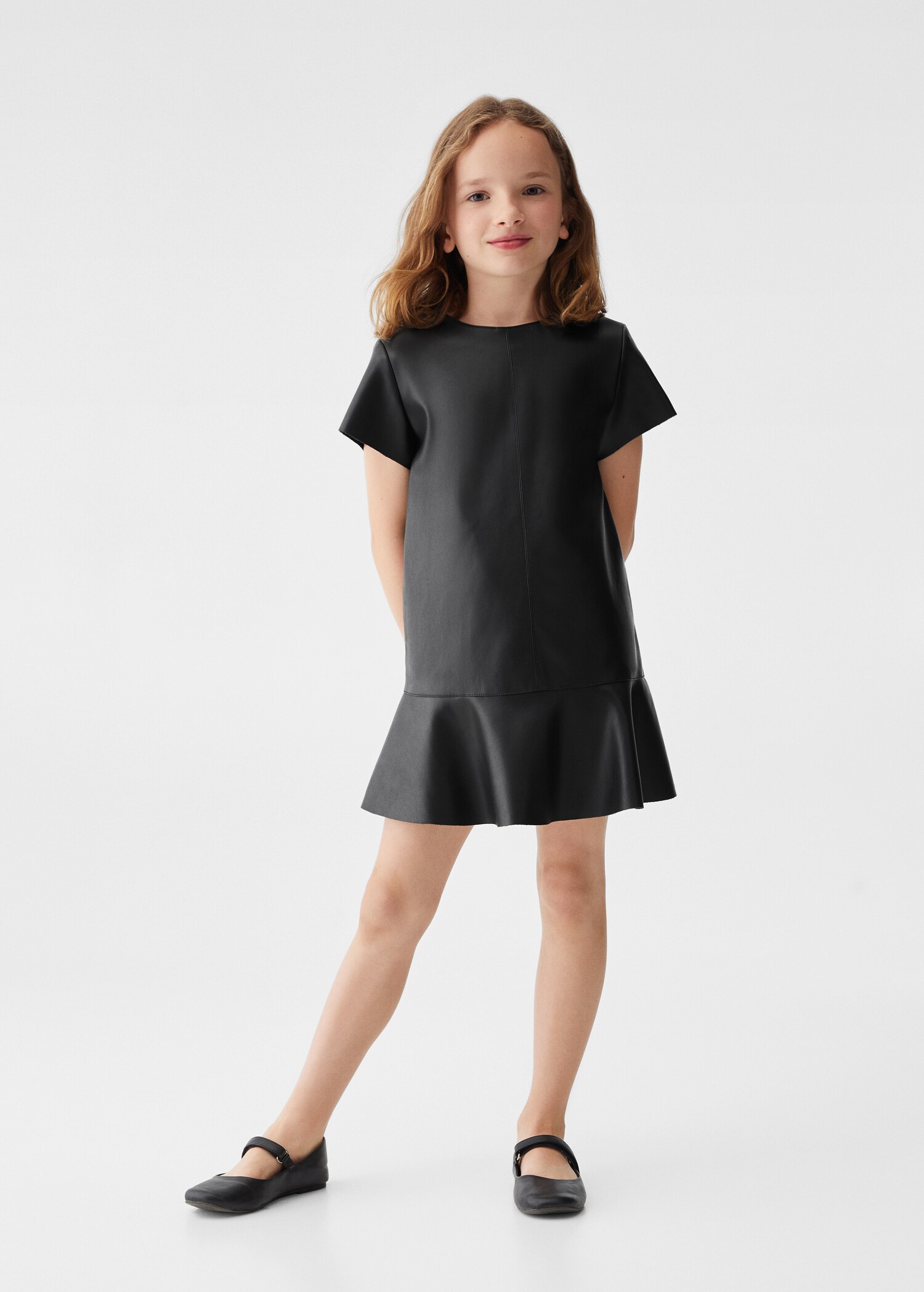 Kleid aus Kunstleder - Allgemeine Ansicht