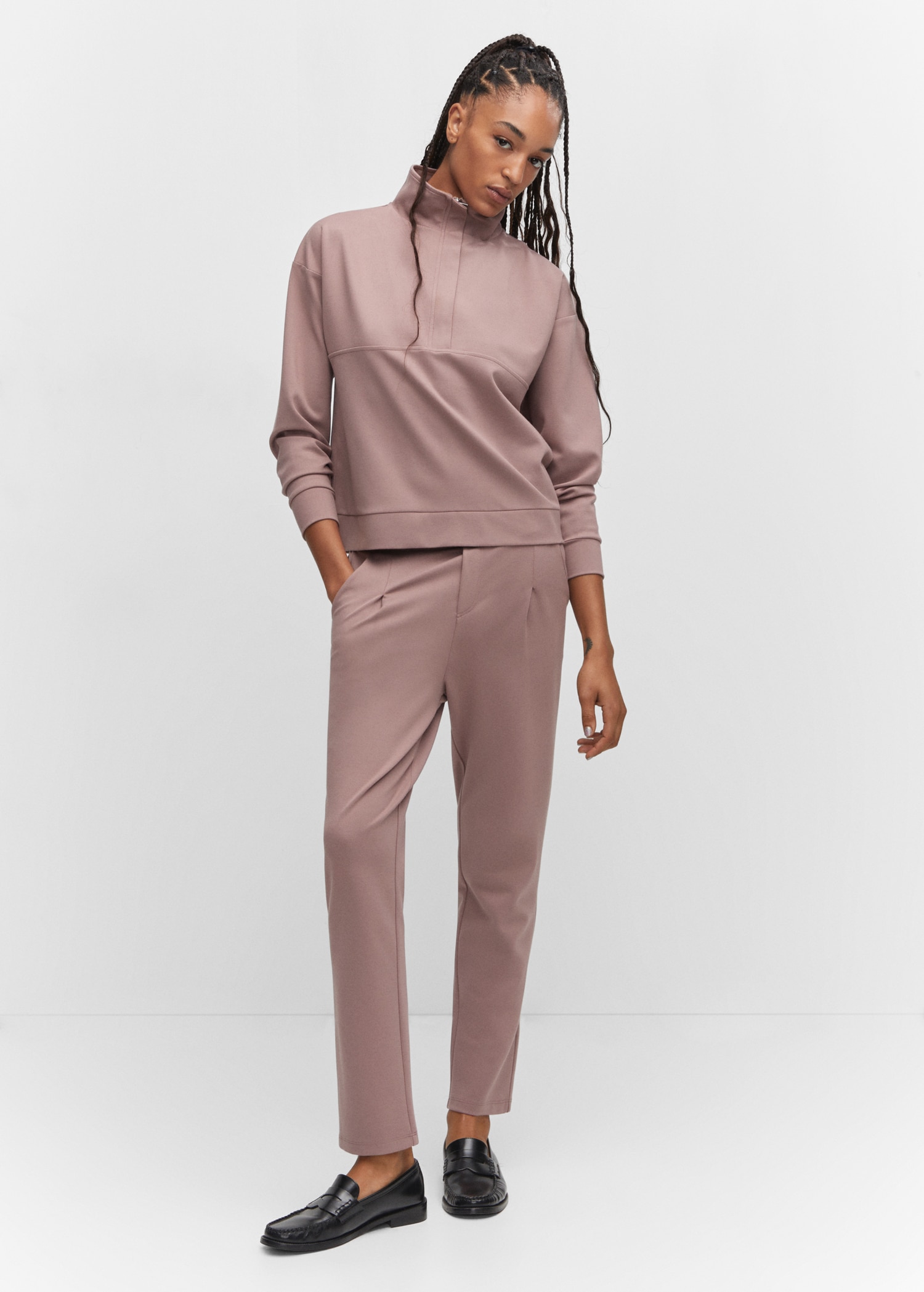 Jogger Outfit Pantalon Sudadera Mujer Pantalón De Fitness Tipo