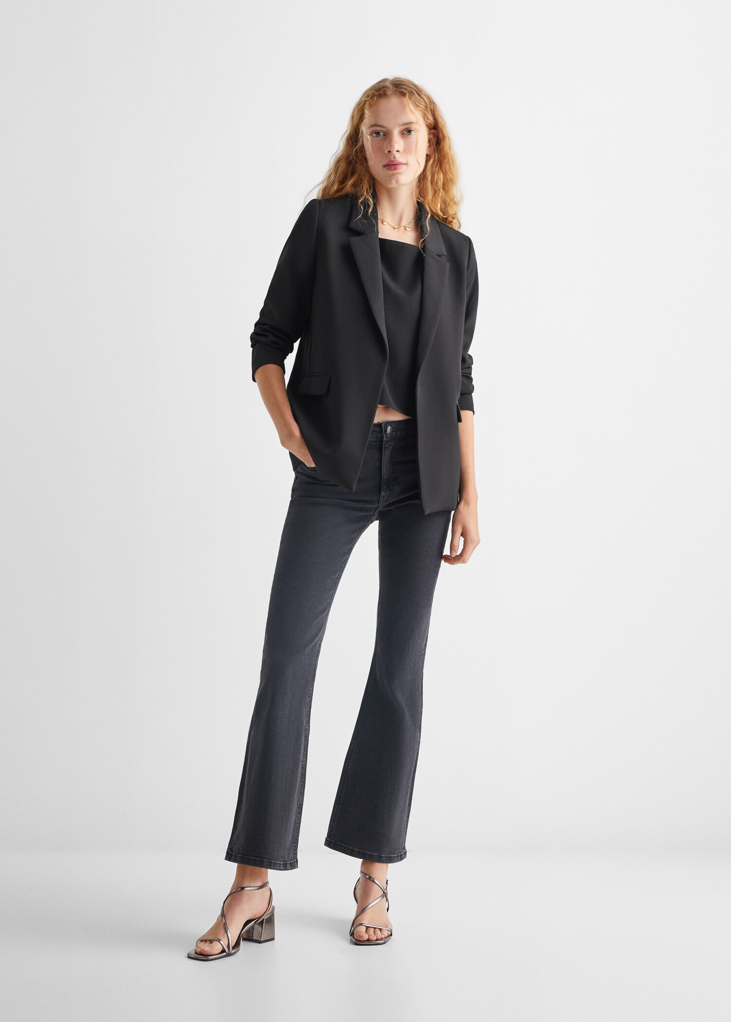 Taillierter Anzug-Blazer - Allgemeine Ansicht