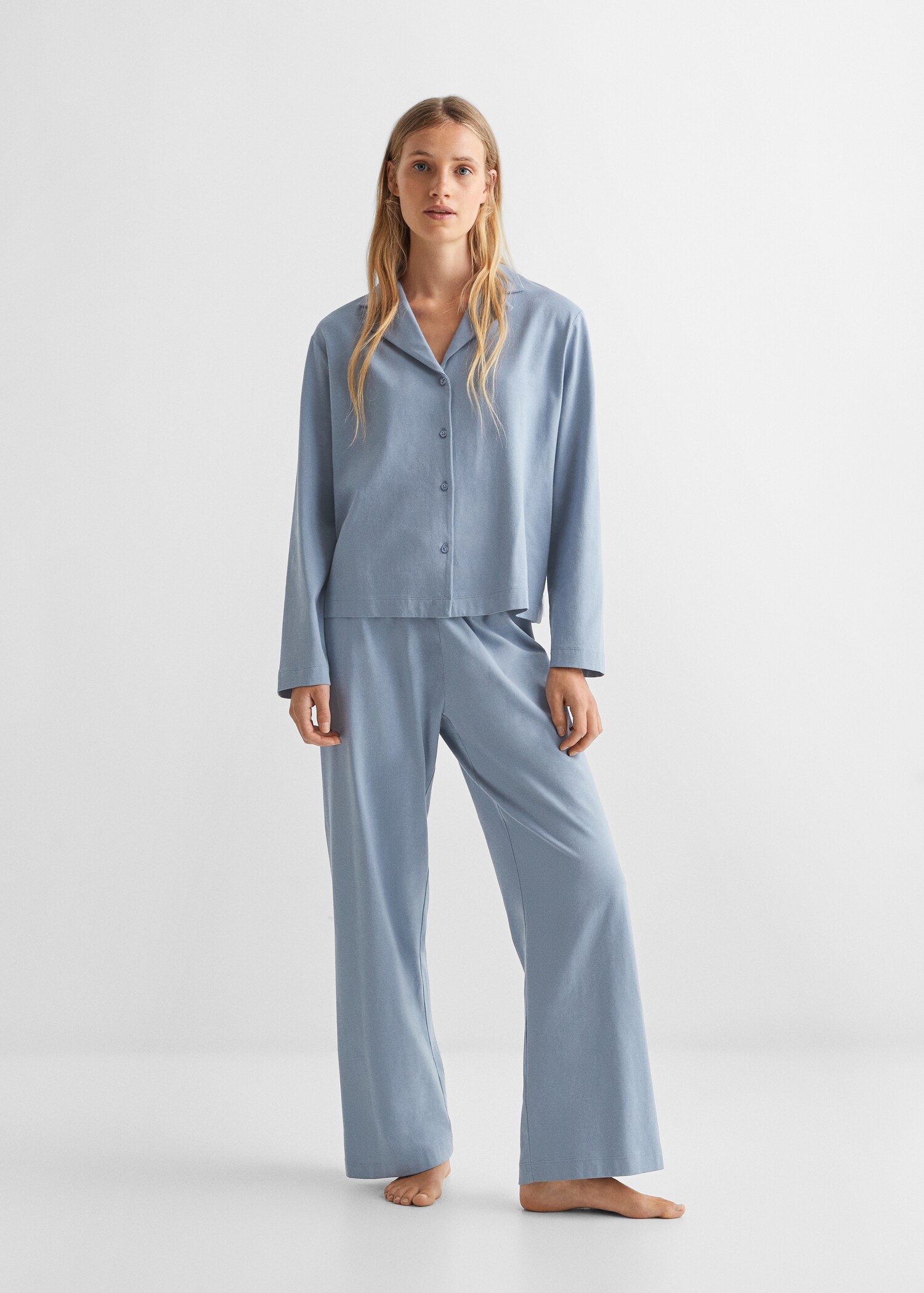Lång Bomull pyjamas - Allmän bild