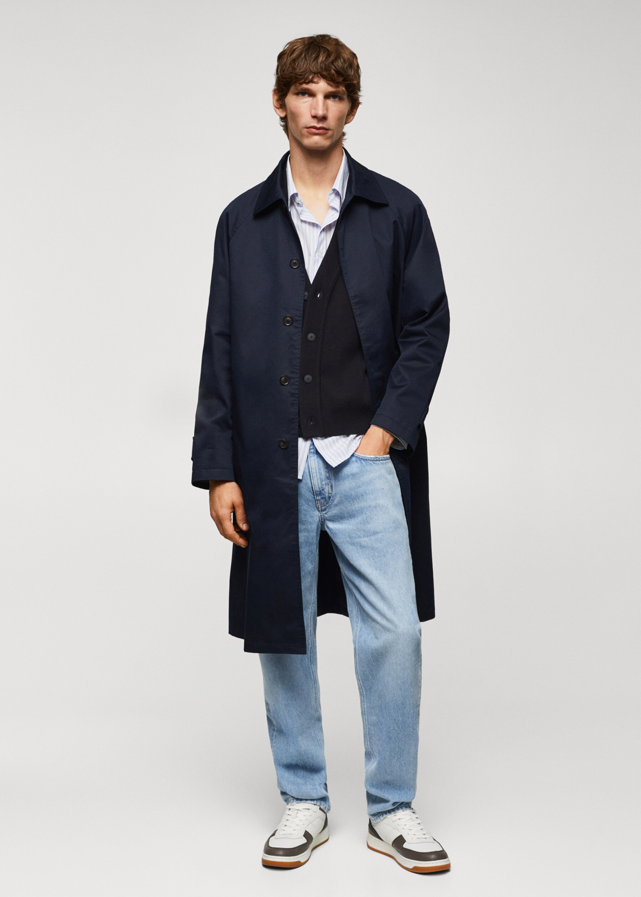 Trench cotone relaxed-fit - Piano generale