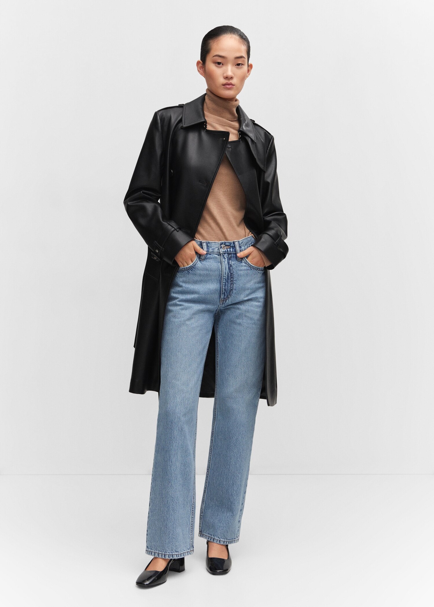 Trench efecto piel - Plano general