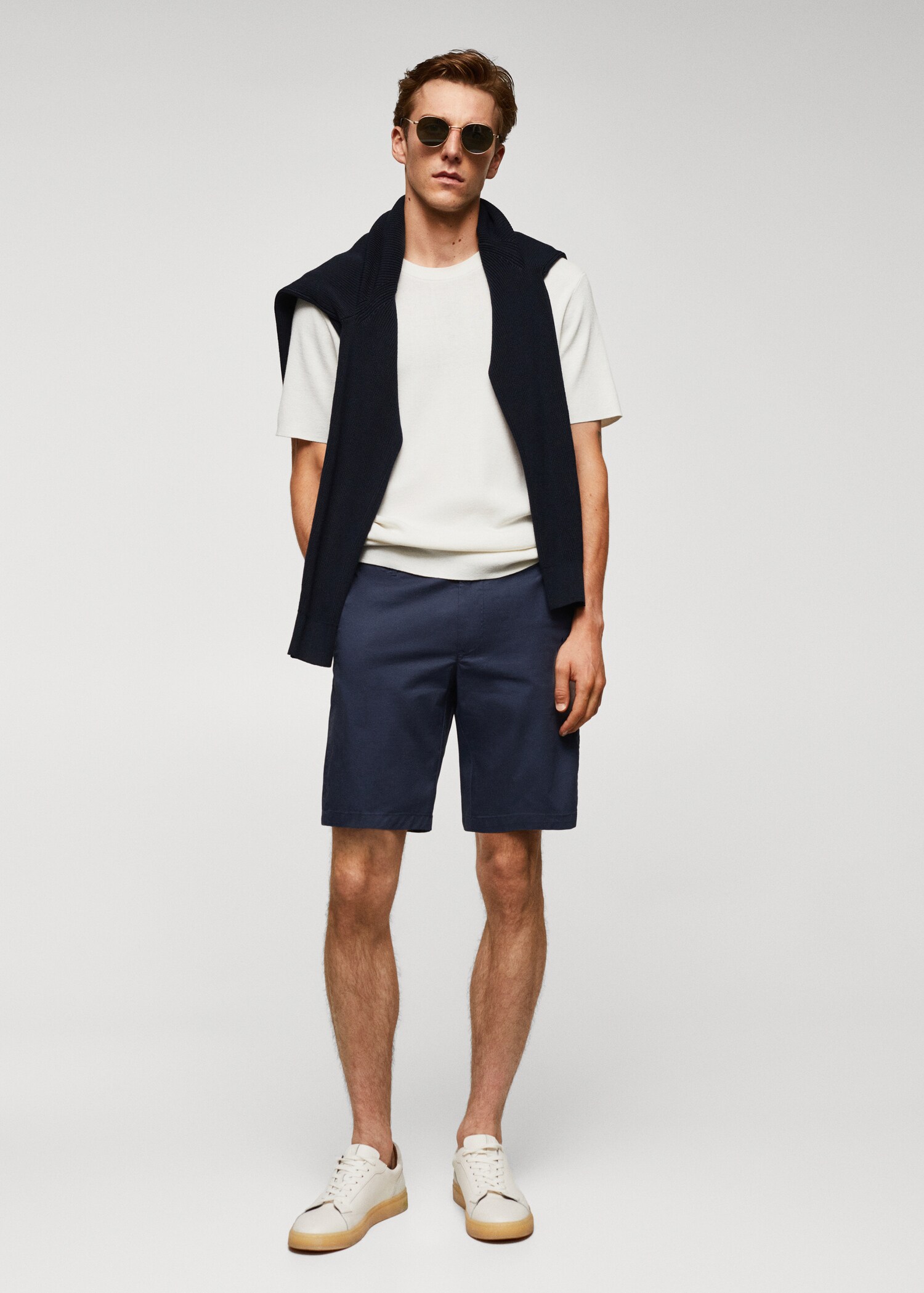 Βερμούδα slim fit τσίνο βαμβάκι - Γενικό πλάνο