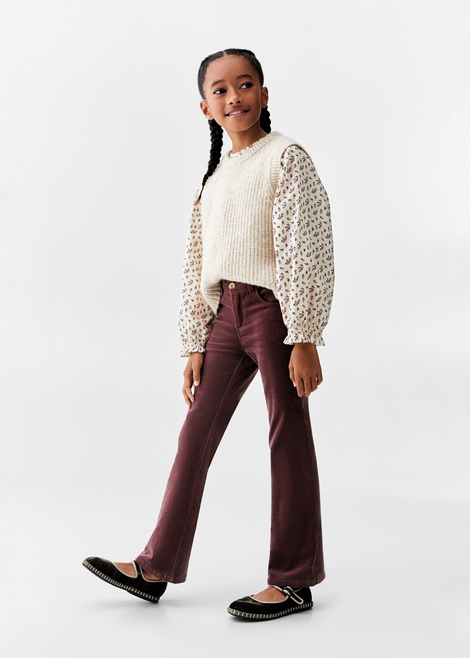Flared trousers - General plane