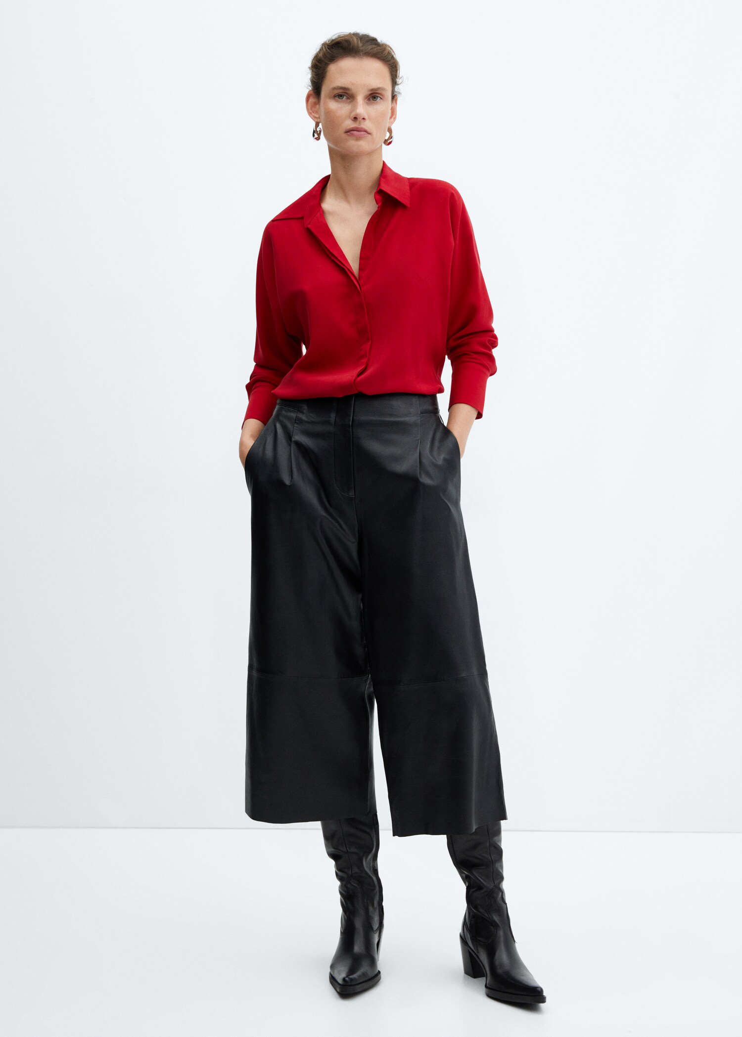Lyocell fluid shirt - General plane