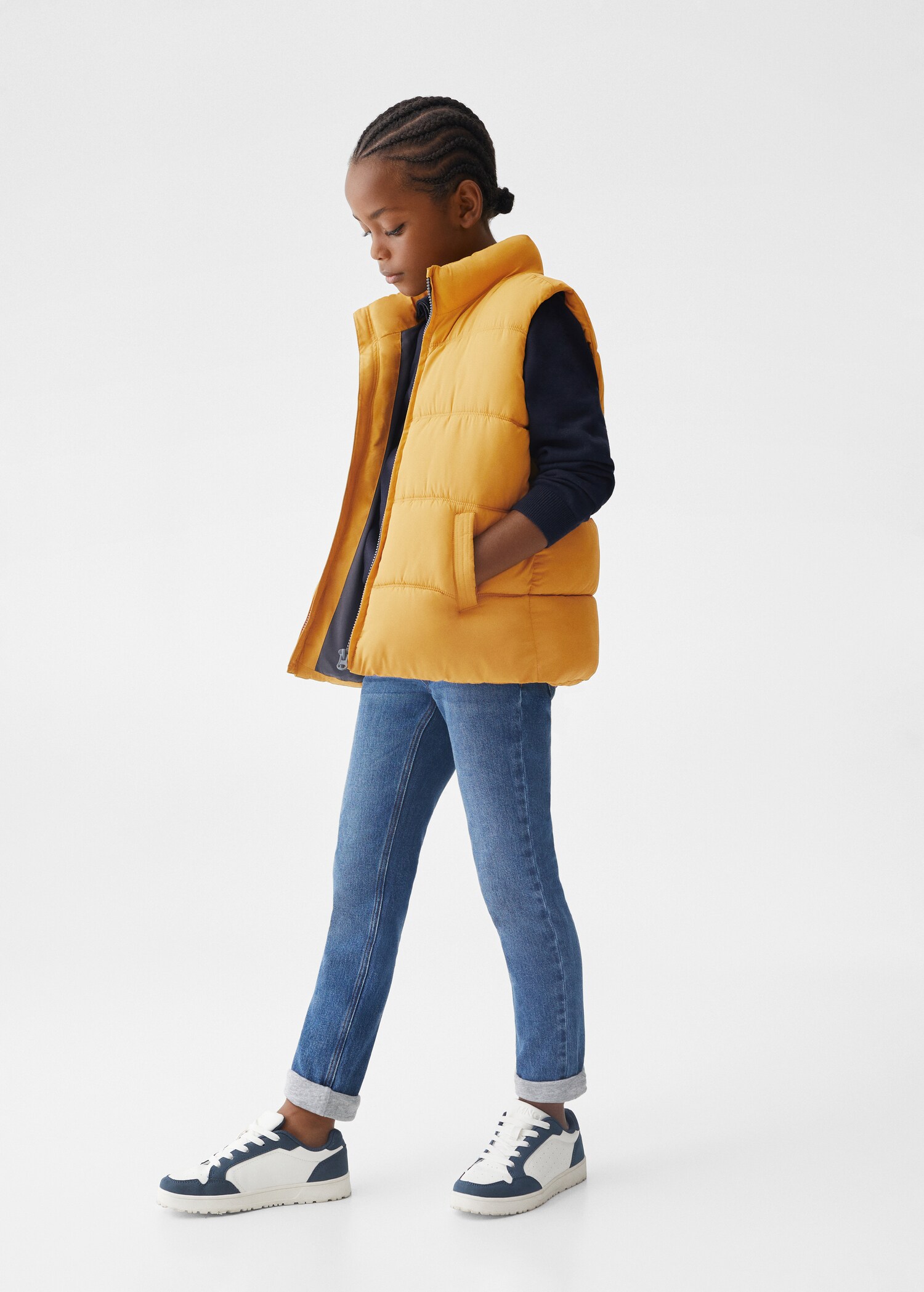 Quilted gilet - General plane