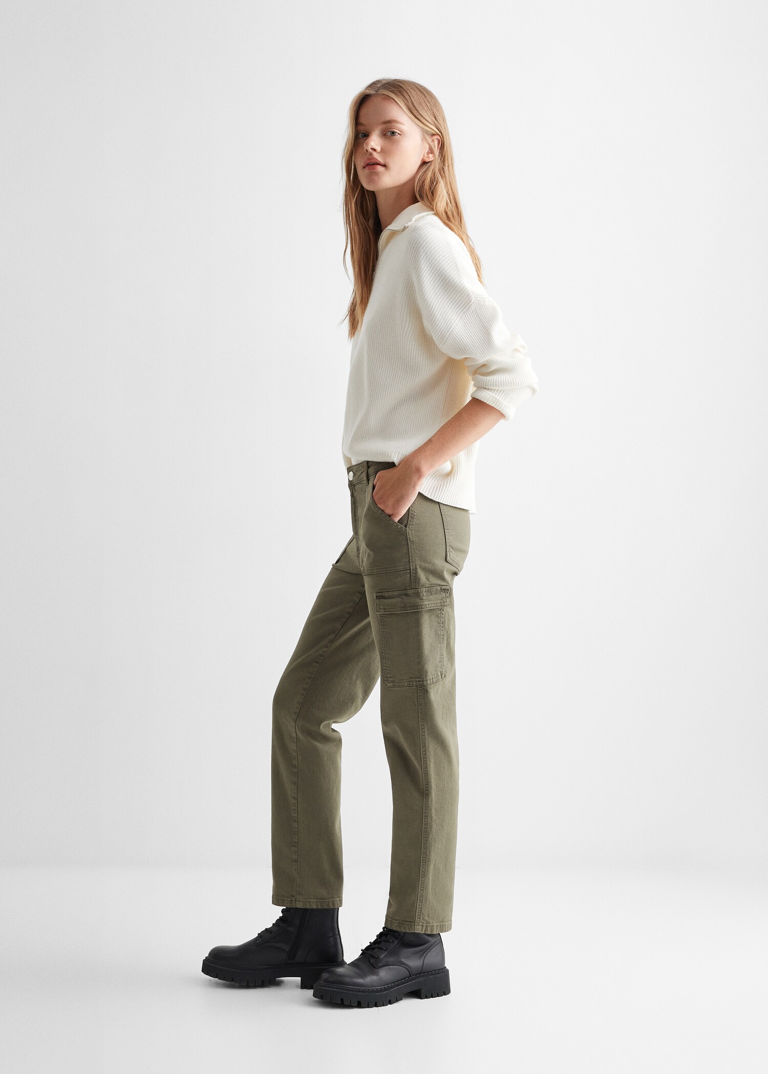 Cargo-Jeans mit Taschen - Allgemeine Ansicht