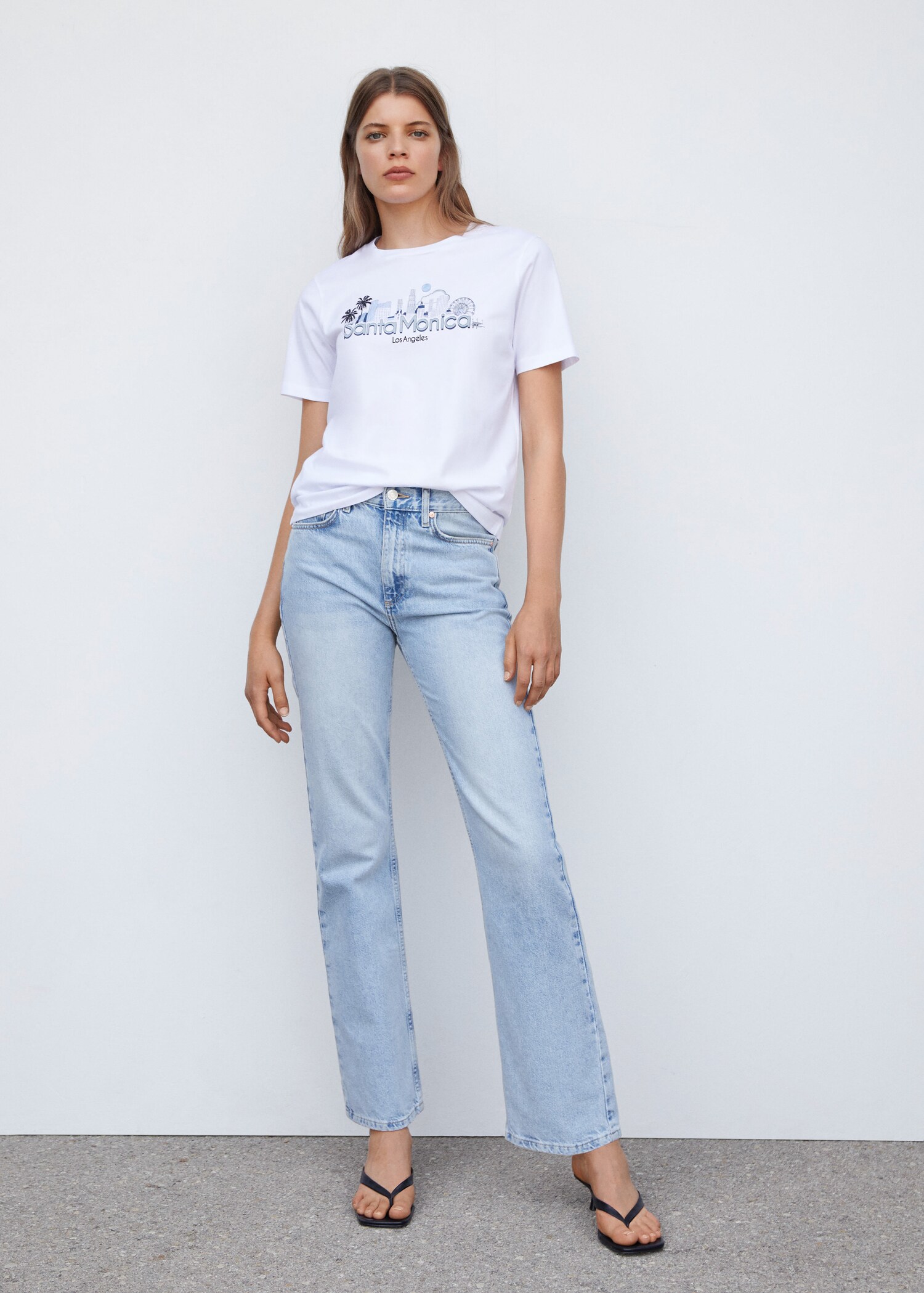 Camiseta estampada algodón - Plano general